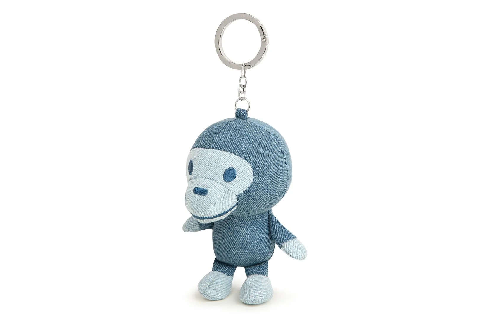 BABY MILO PLUSH DENIM DOLL KEYCHAIN - Image 2