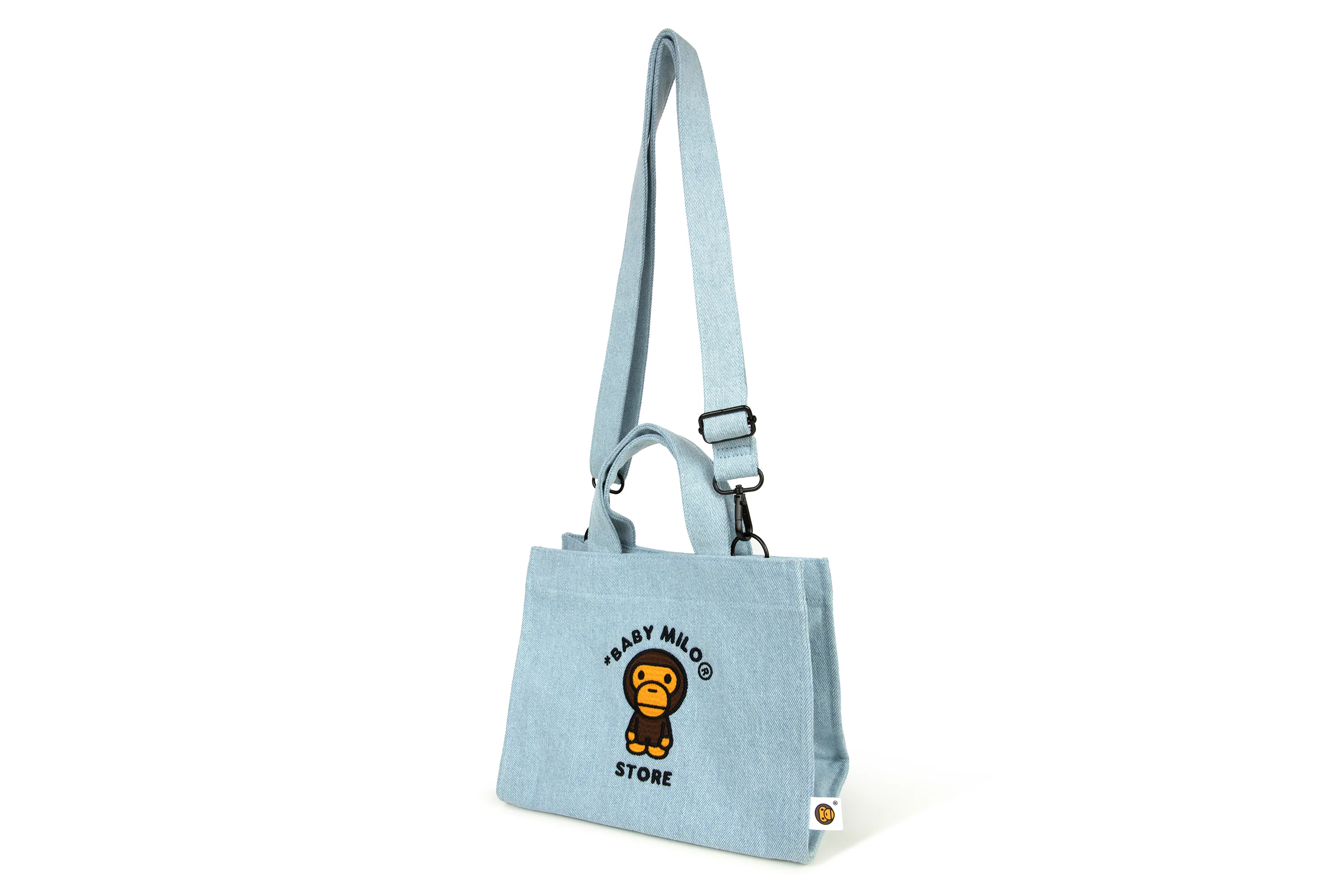 BABY MILO DENIM SMALL TOTE BAG - Image 2