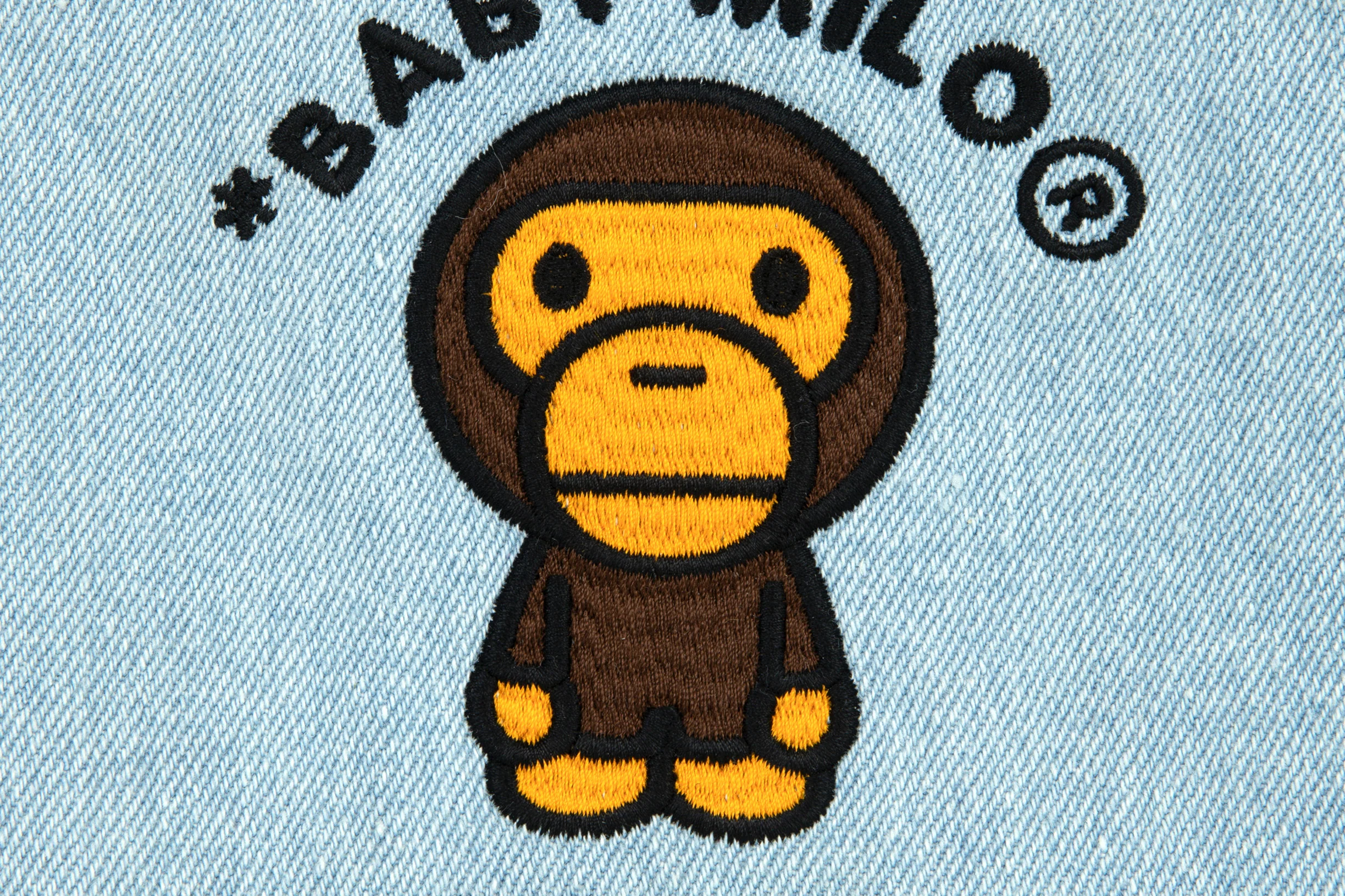 BABY MILO DENIM SMALL TOTE BAG - Image 4