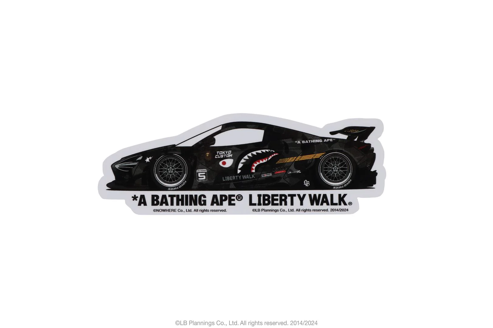 BAPE X LBWK - STICKER SET - Image 4