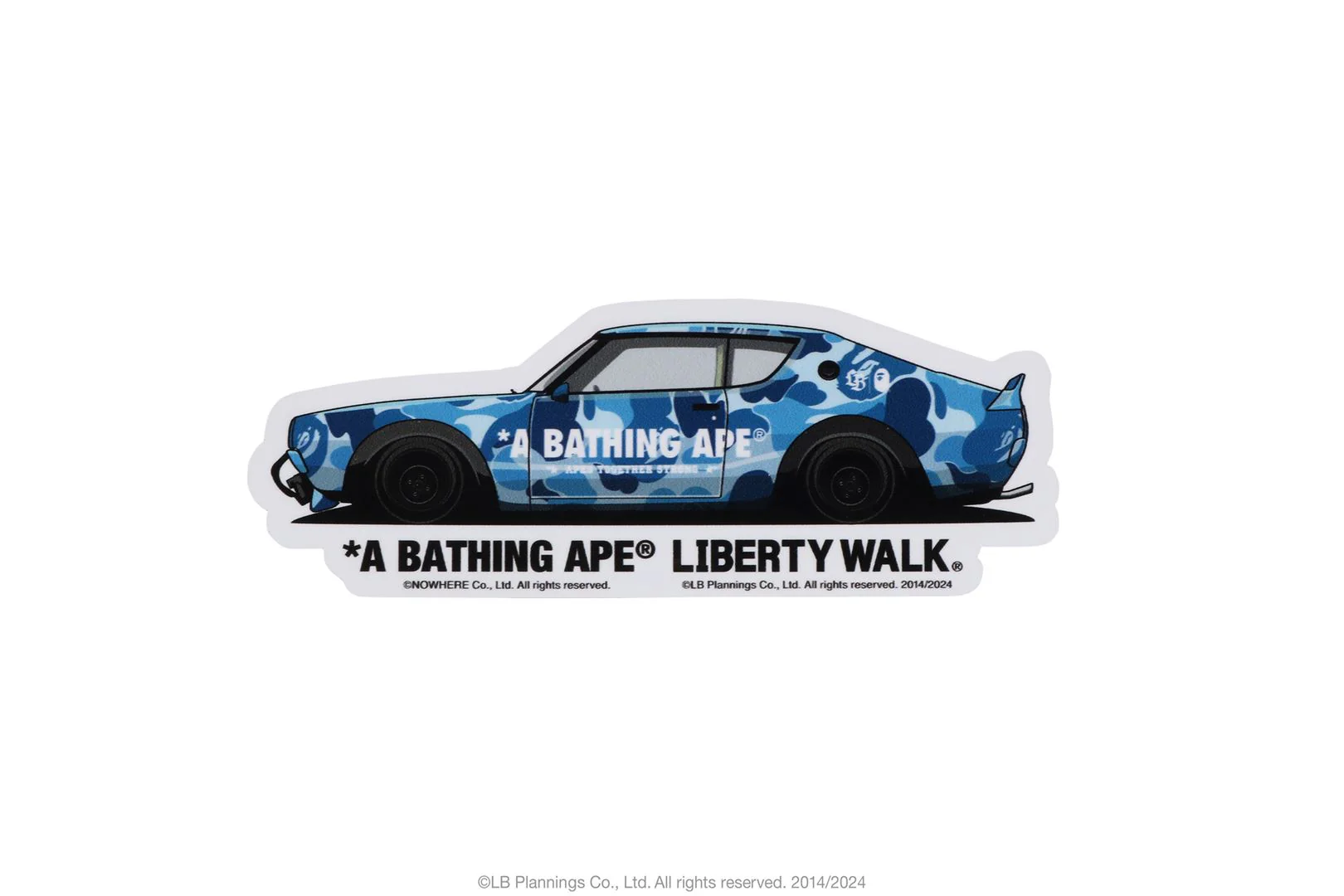 BAPE X LBWK - STICKER SET - Image 7
