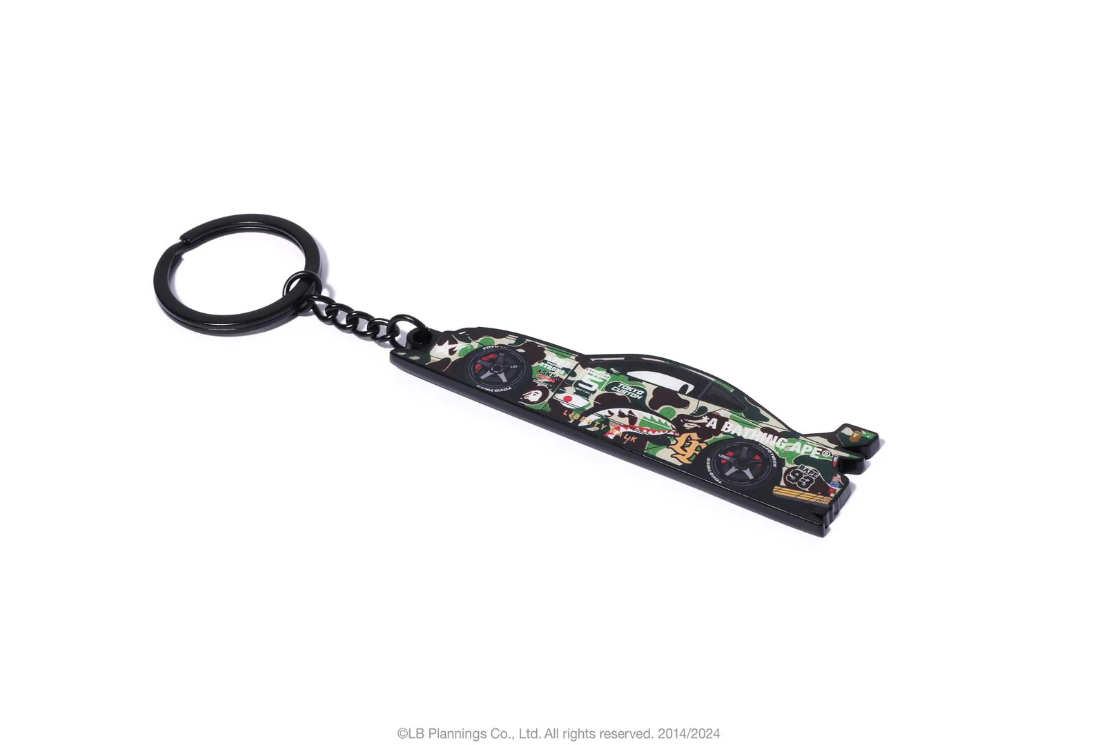 BAPE X LBWK - GT ABC CAMO S15 SILVIA KEYCHAIN - Image 3