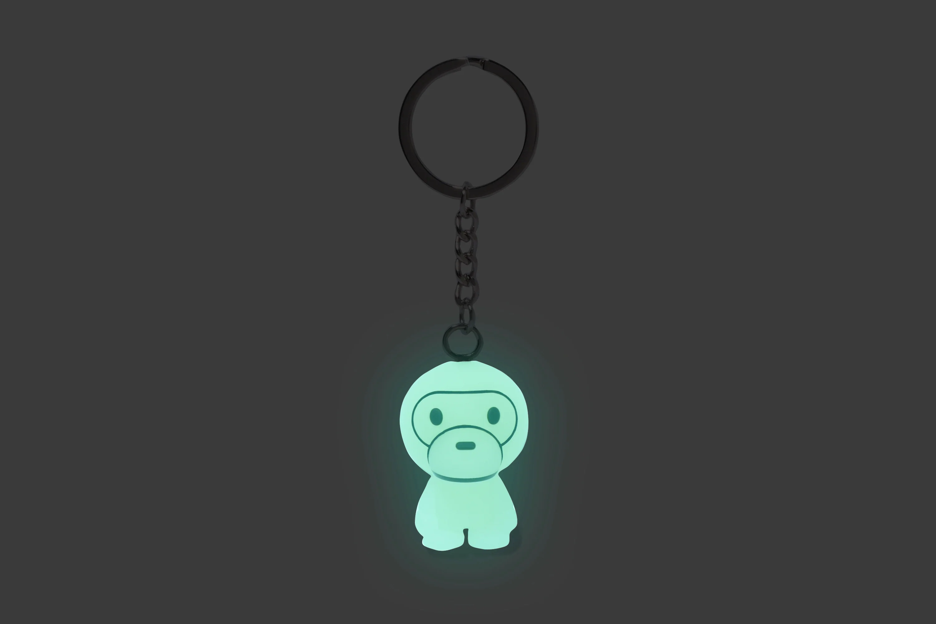GLOW IN THE DARK BABY MILO KEYCHAIN - Image 2