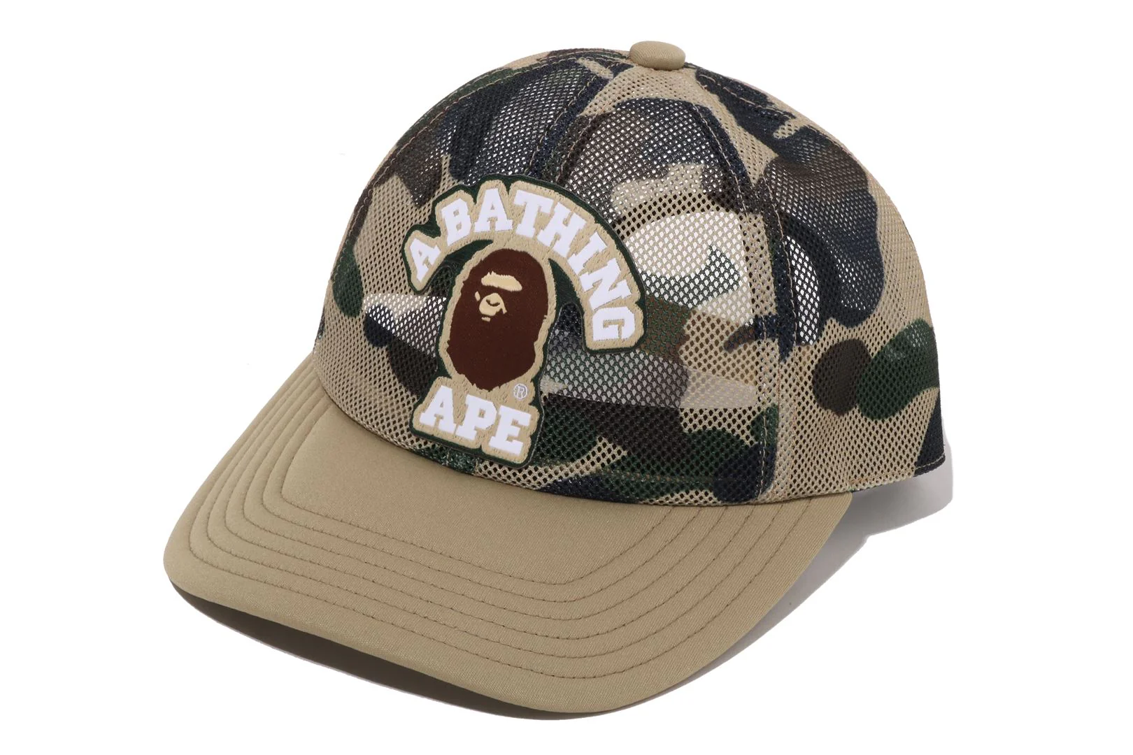 1ST CAMO COLLEGE PATCHED MESH CAP - Image 2
