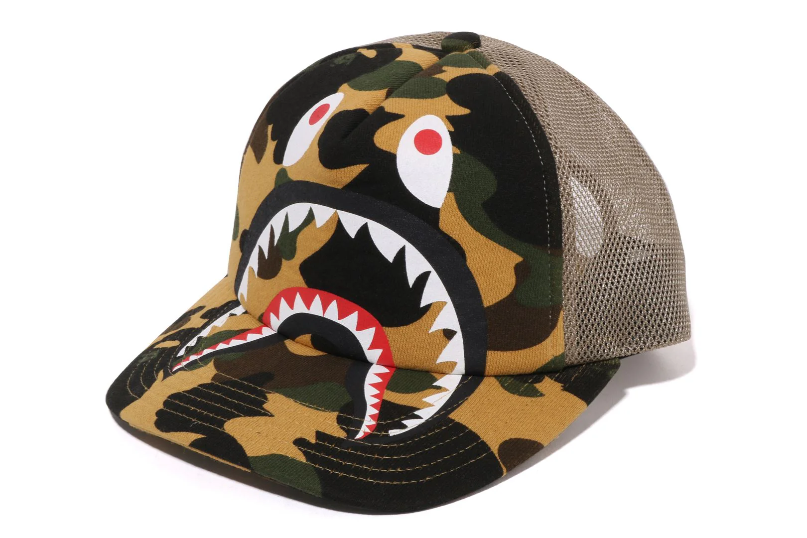 1ST CAMO SHARK MESH CAP MENS - Image 4