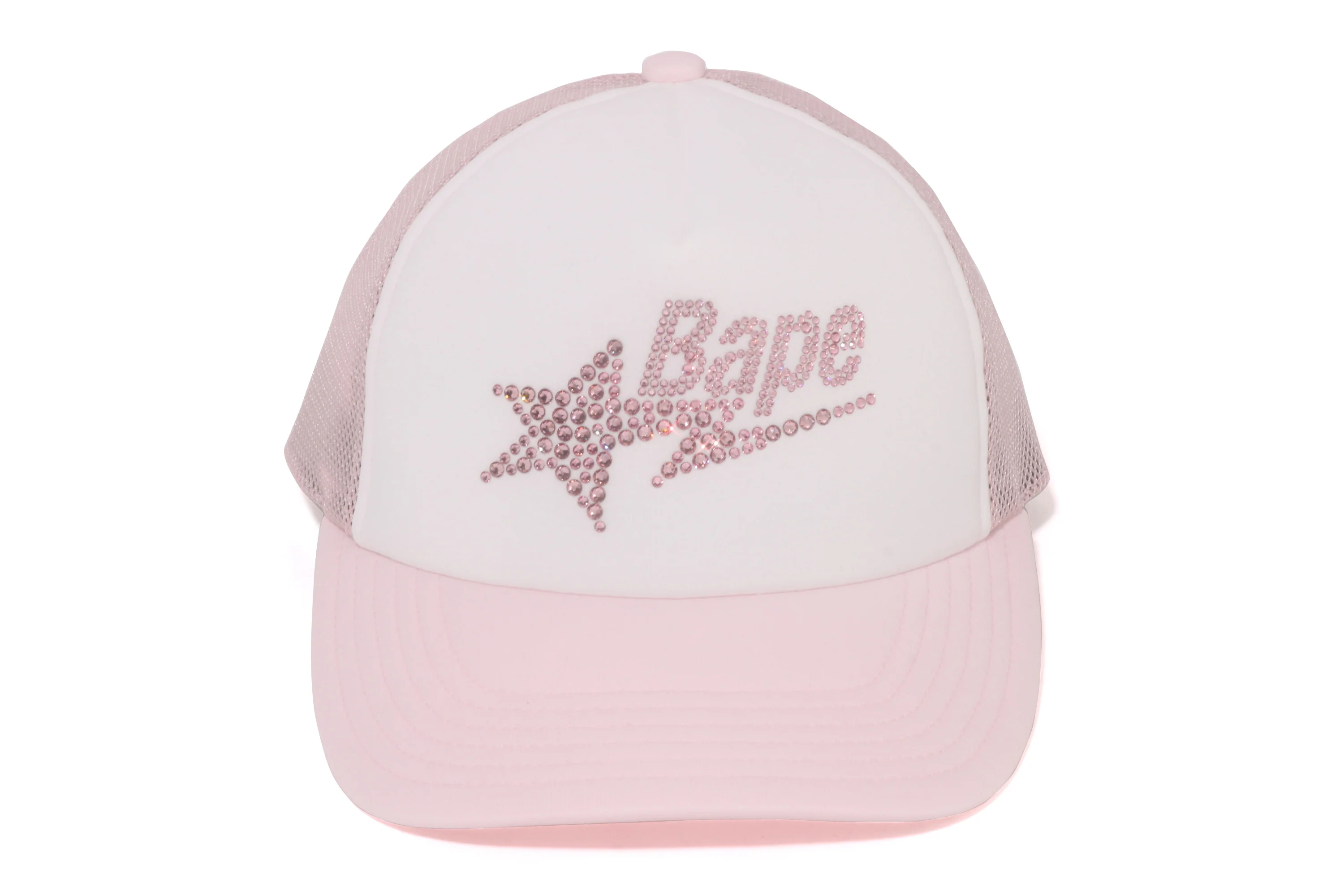 CRYSTAL STONE BAPE STA LOGO MESH CAP LADIES - Image 6
