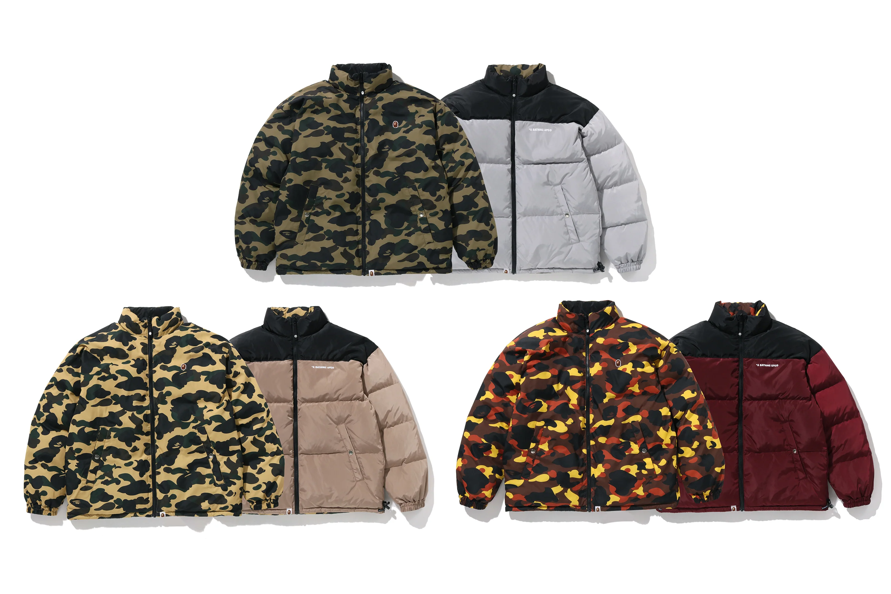 1ST CAMO REVERSIBLE DOWN JACKET - Image 21
