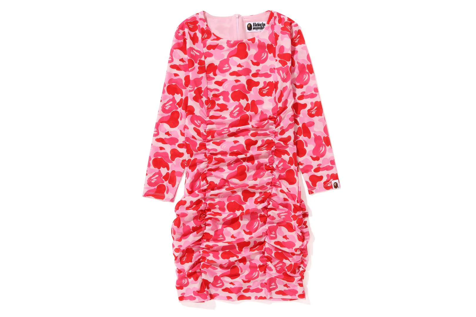 ABC CAMO MESH GATHERED ONEPIECE LADIES - Image 8