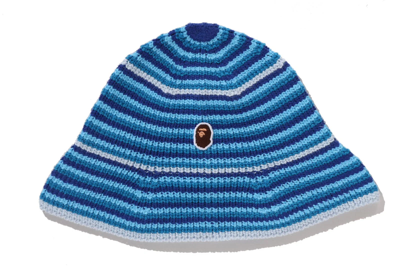 APE HEAD ONE POINT STRIPE KNIT HAT - Image 2