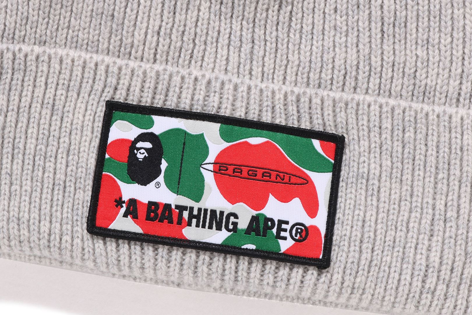 BAPE X PAGANI LOGO BEANIE - Image 3