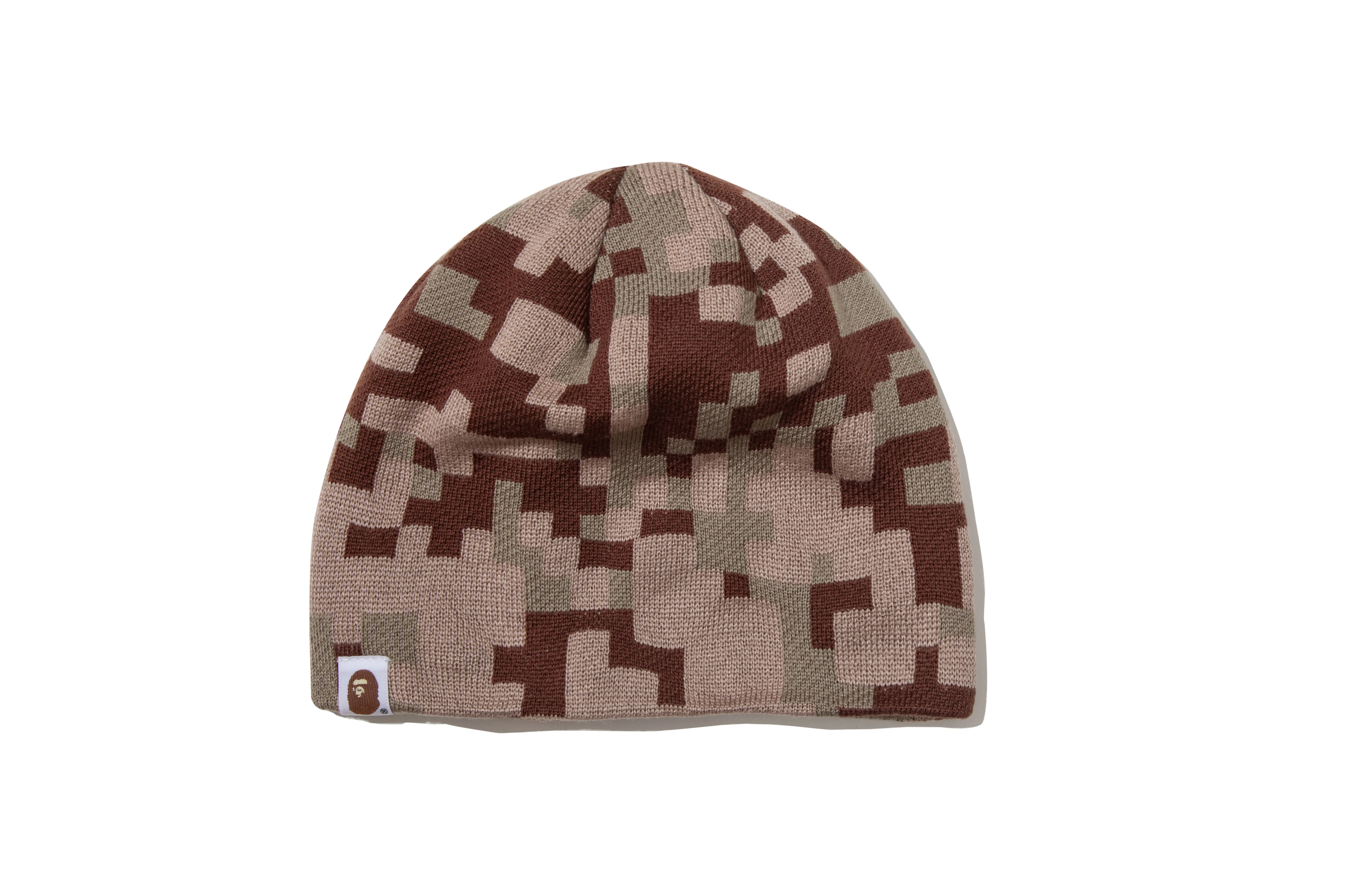 BAPE BY KAZUKI KURAISHI PIXELATE CAMO BEANIE