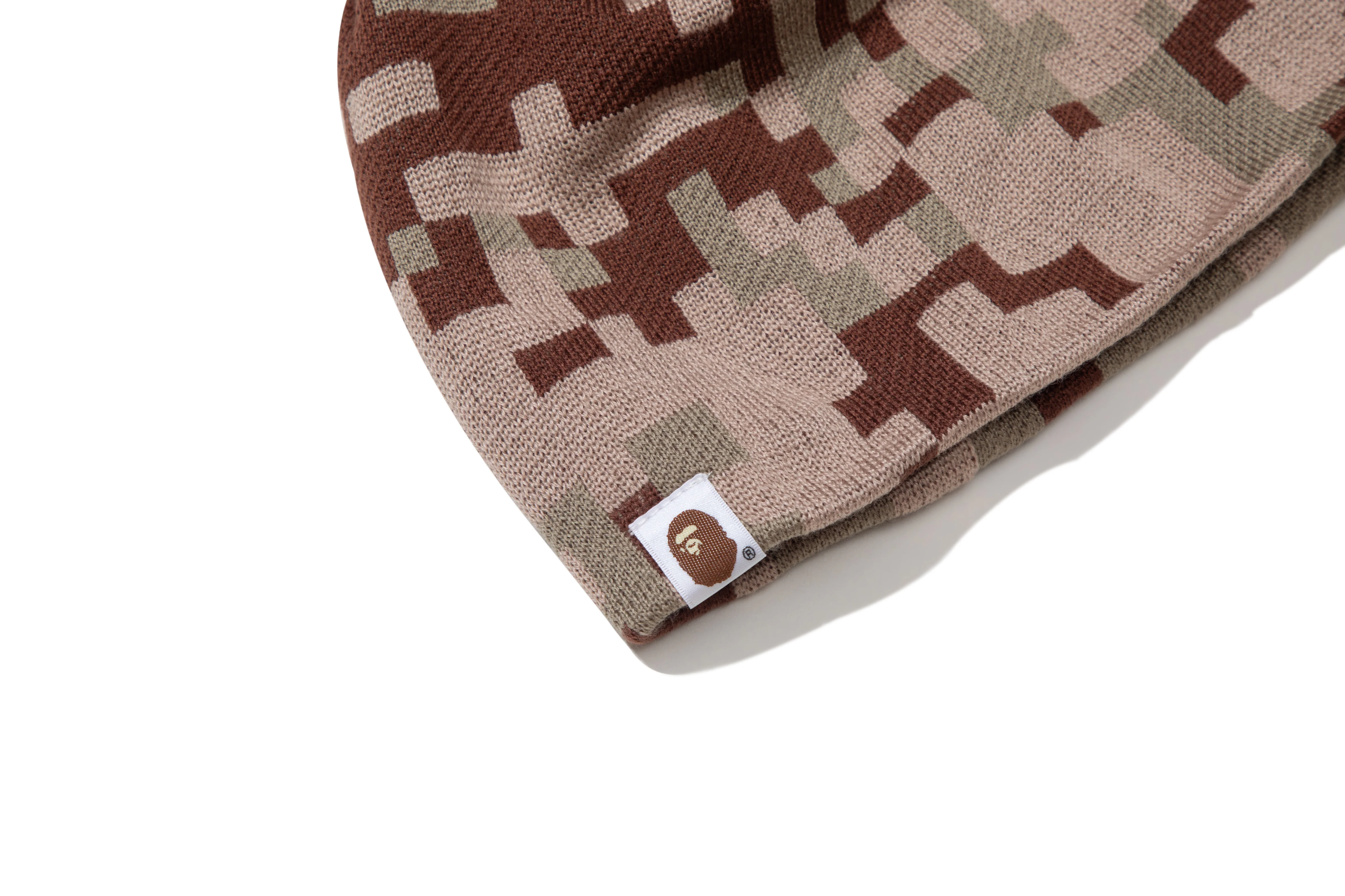 BAPE BY KAZUKI KURAISHI PIXELATE CAMO BEANIE - Image 3