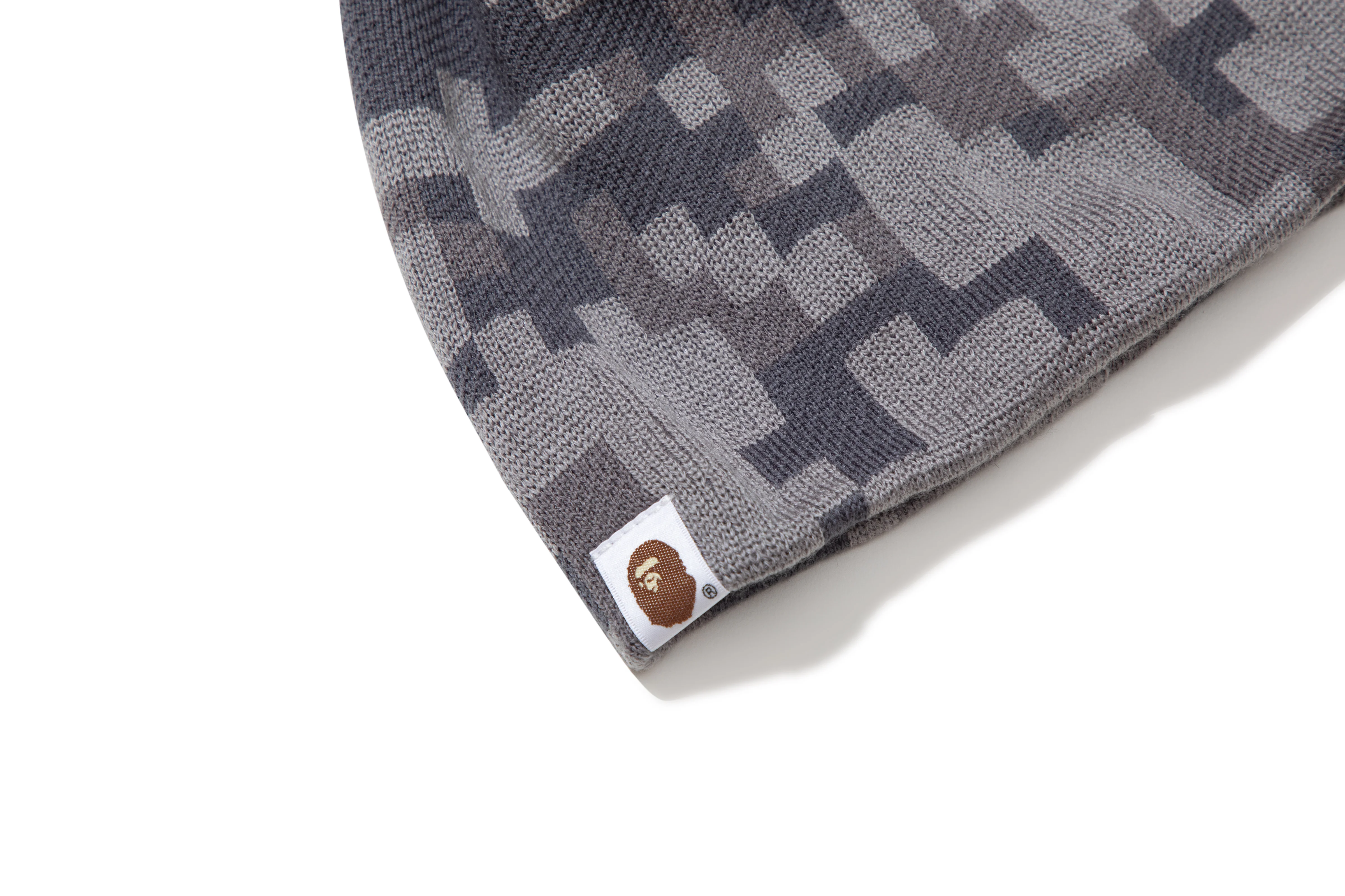 BAPE BY KAZUKI KURAISHI PIXELATE CAMO BEANIE - Image 6