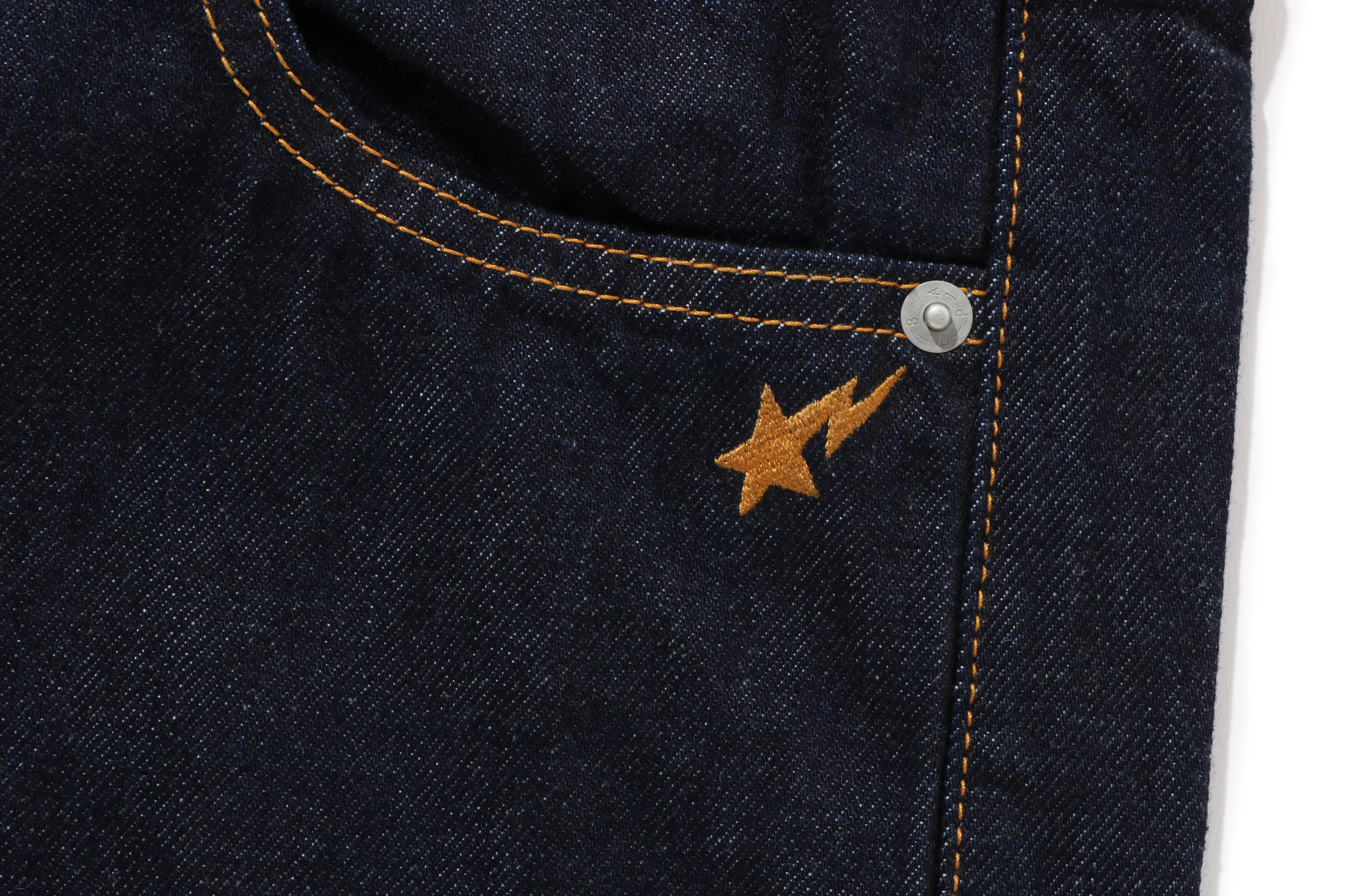 A BATHING APE DENIM PANTS LADIES - Image 3