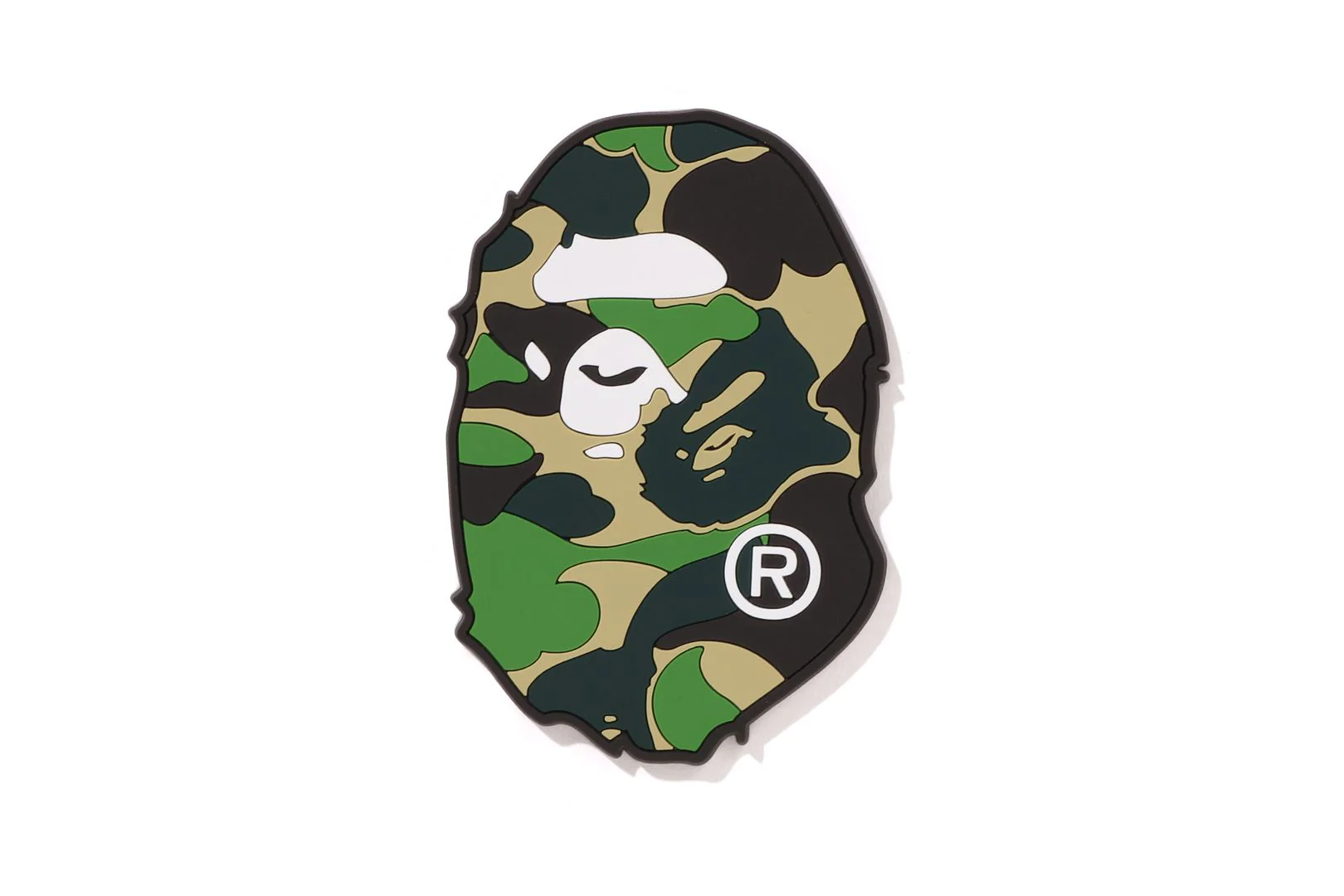 ABC CAMO APE HEAD RUBBER COASTER - Image 4