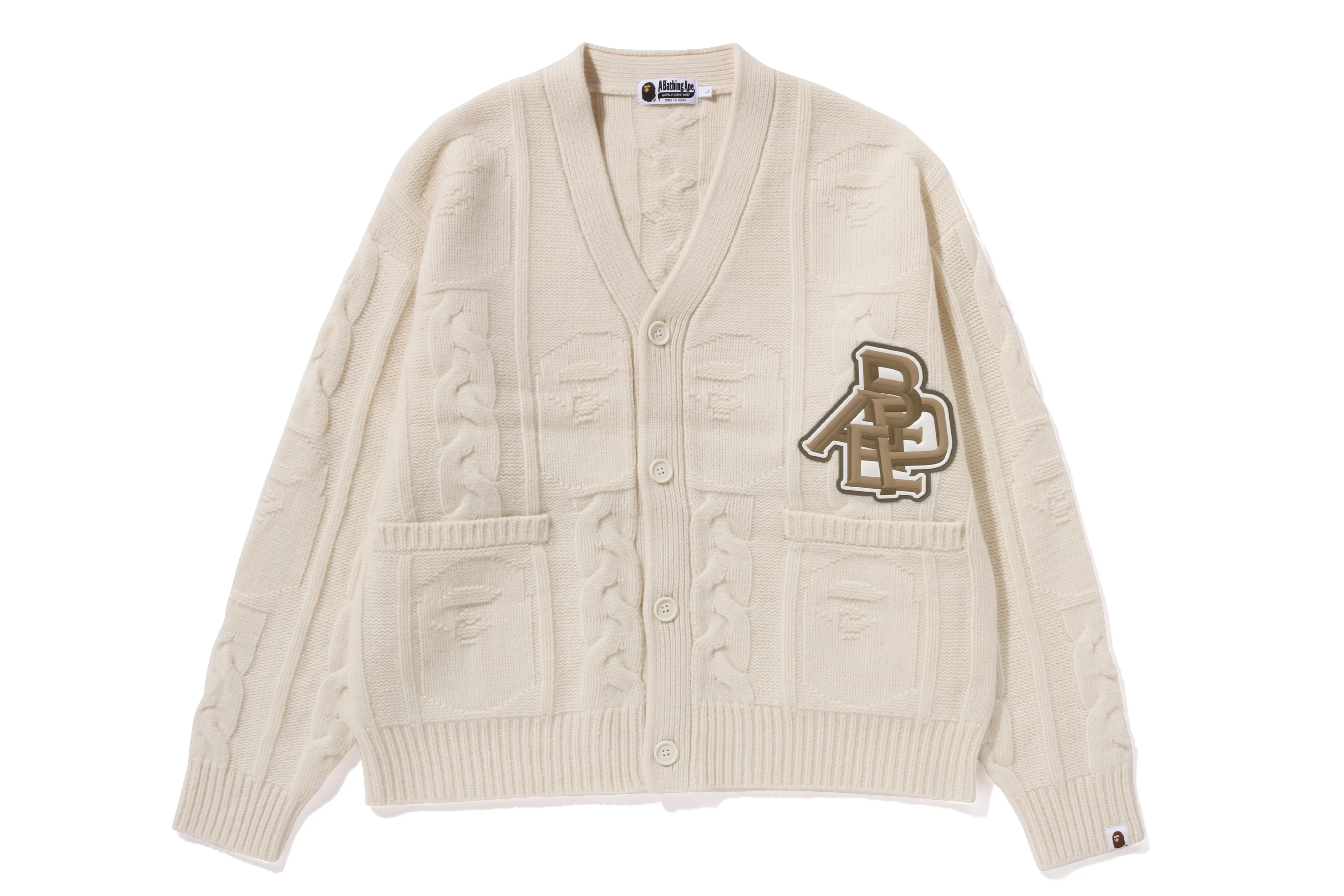 CABLE KNIT CARDIGAN MENS - Image 5