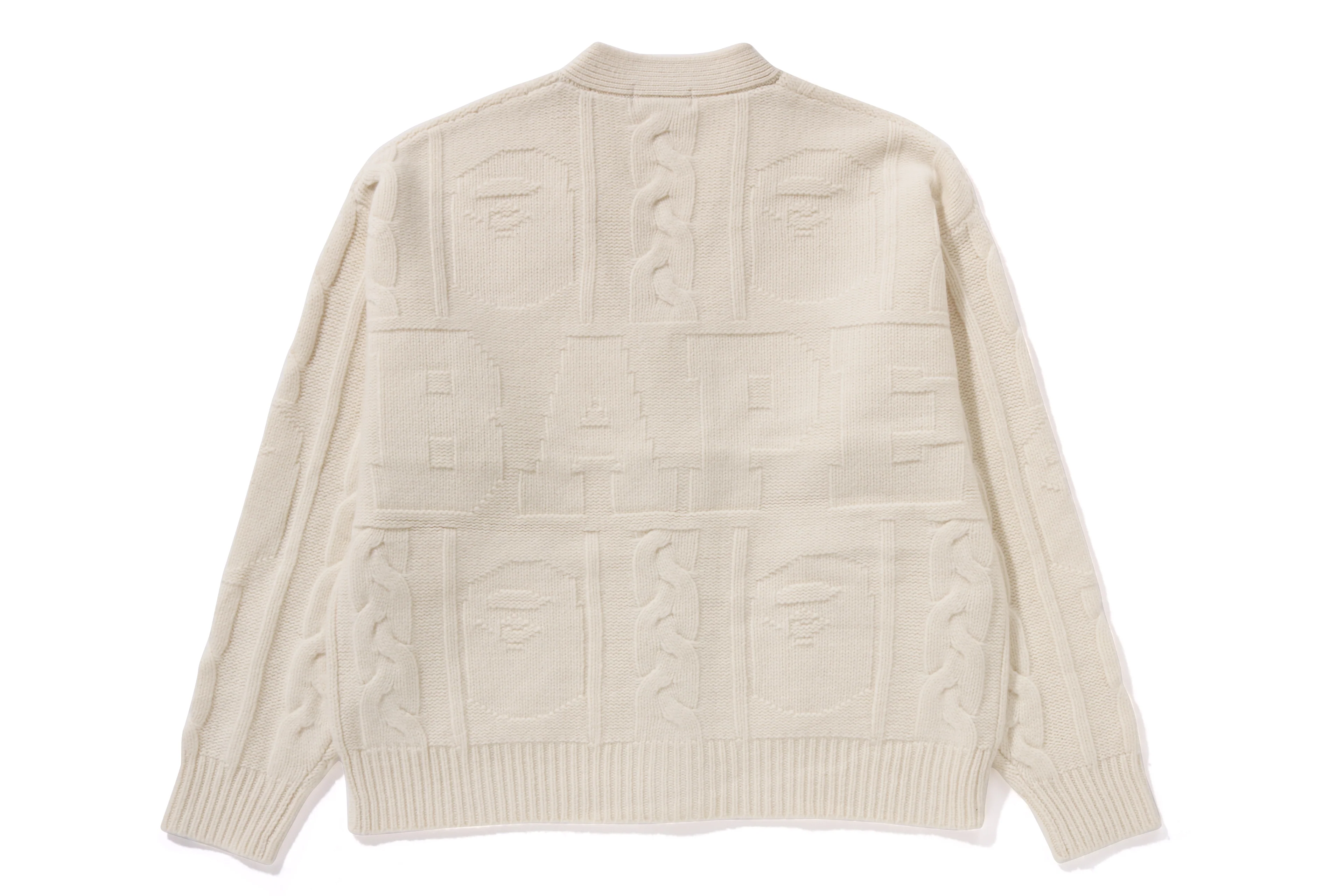 CABLE KNIT CARDIGAN MENS - Image 6