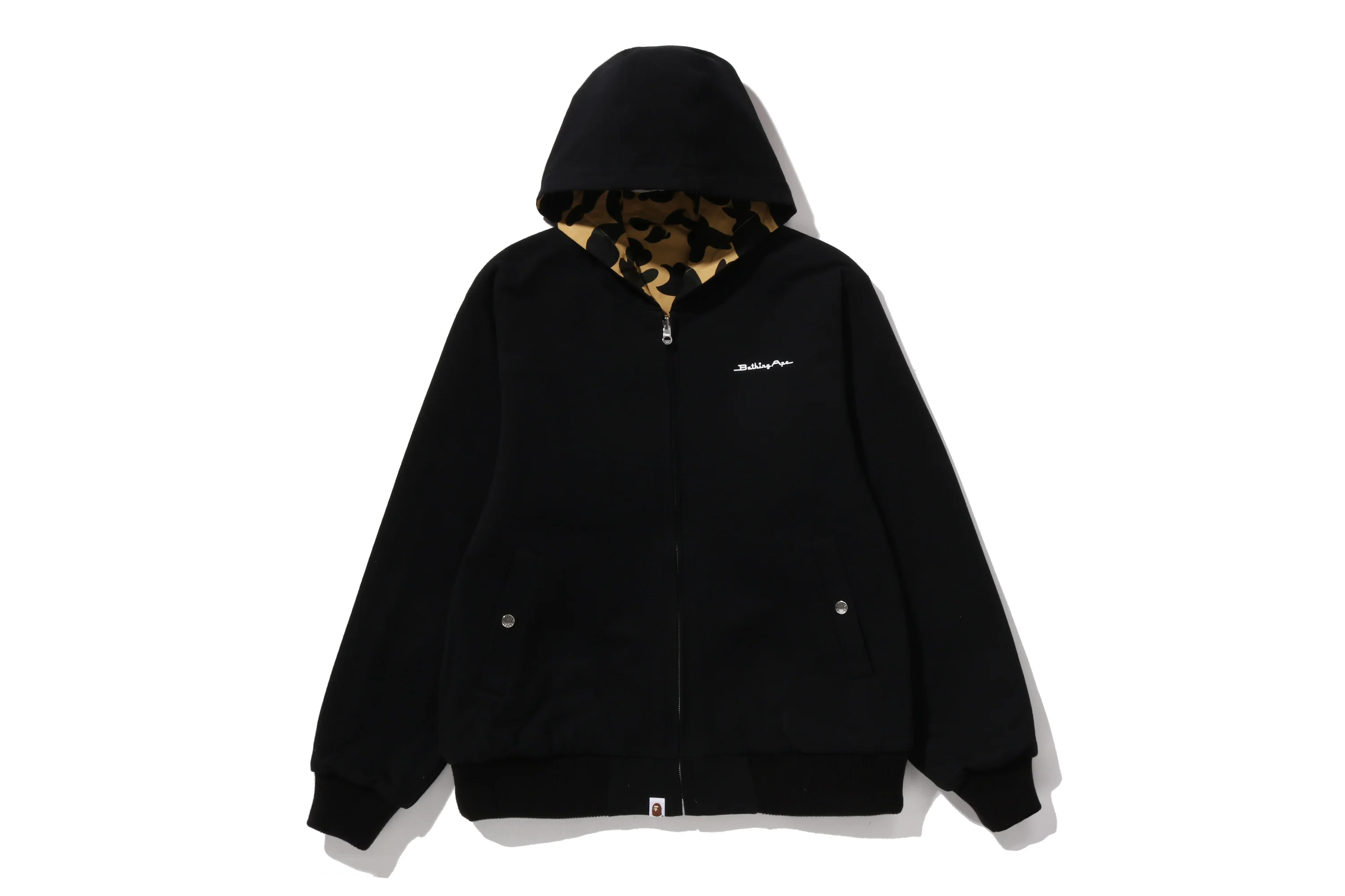 1ST CAMO REVERSIBLE ZIP HOODIE JACKET - Image 4