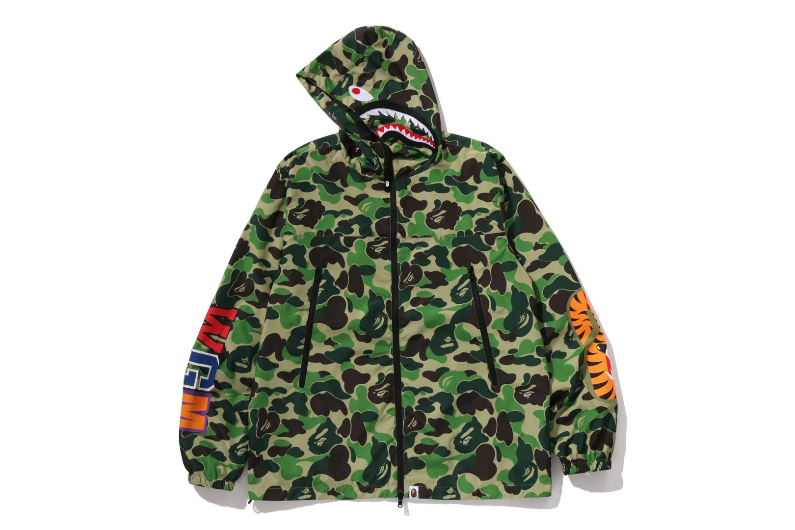 ABC CAMO SHARK HOODIE JACKET - Image 8