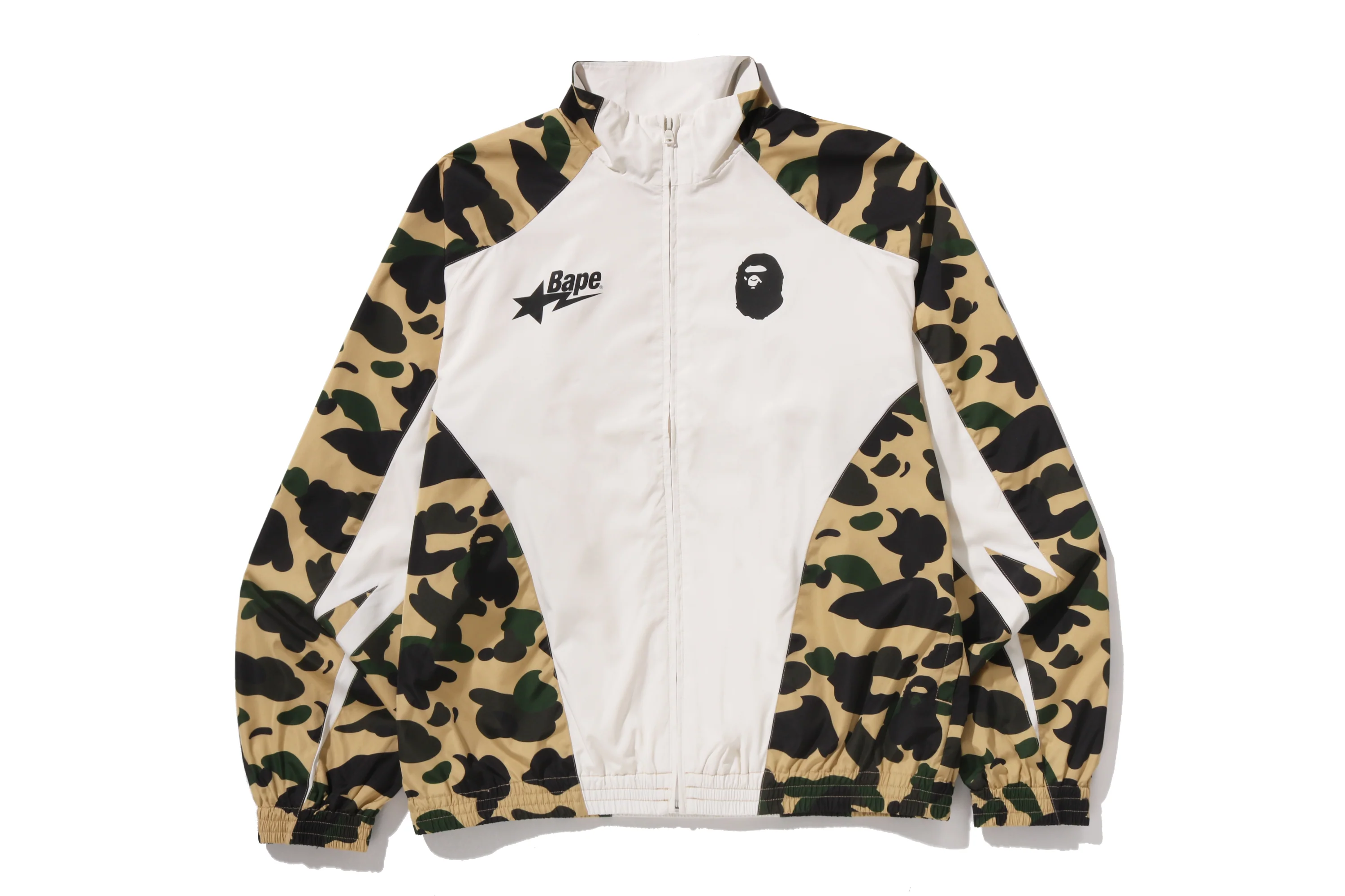 1ST CAMO STAND COLLAR TRACK JACKET - Image 2