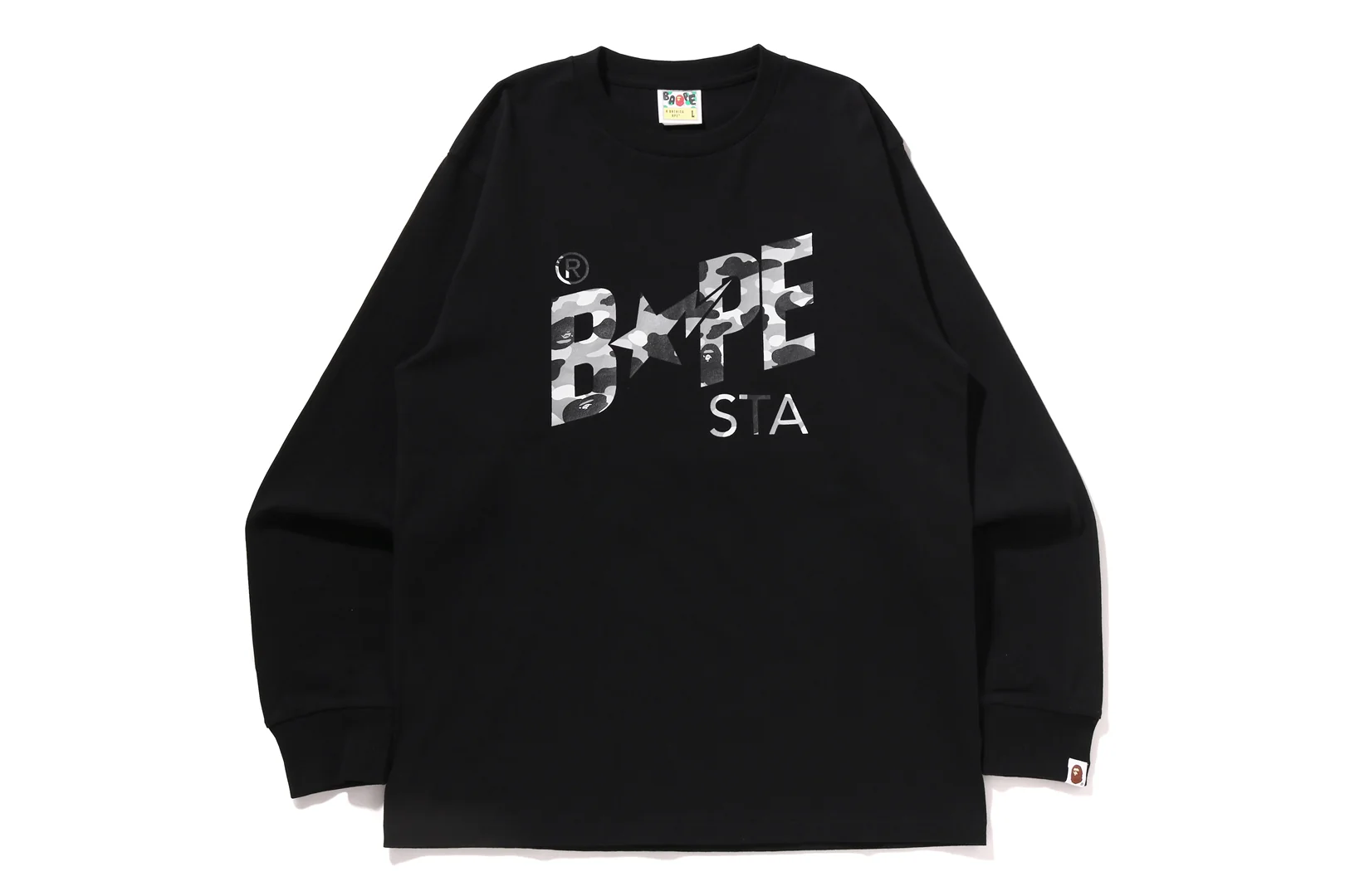 1ST CAMO BAPE STA LS TEE MENS - Image 3