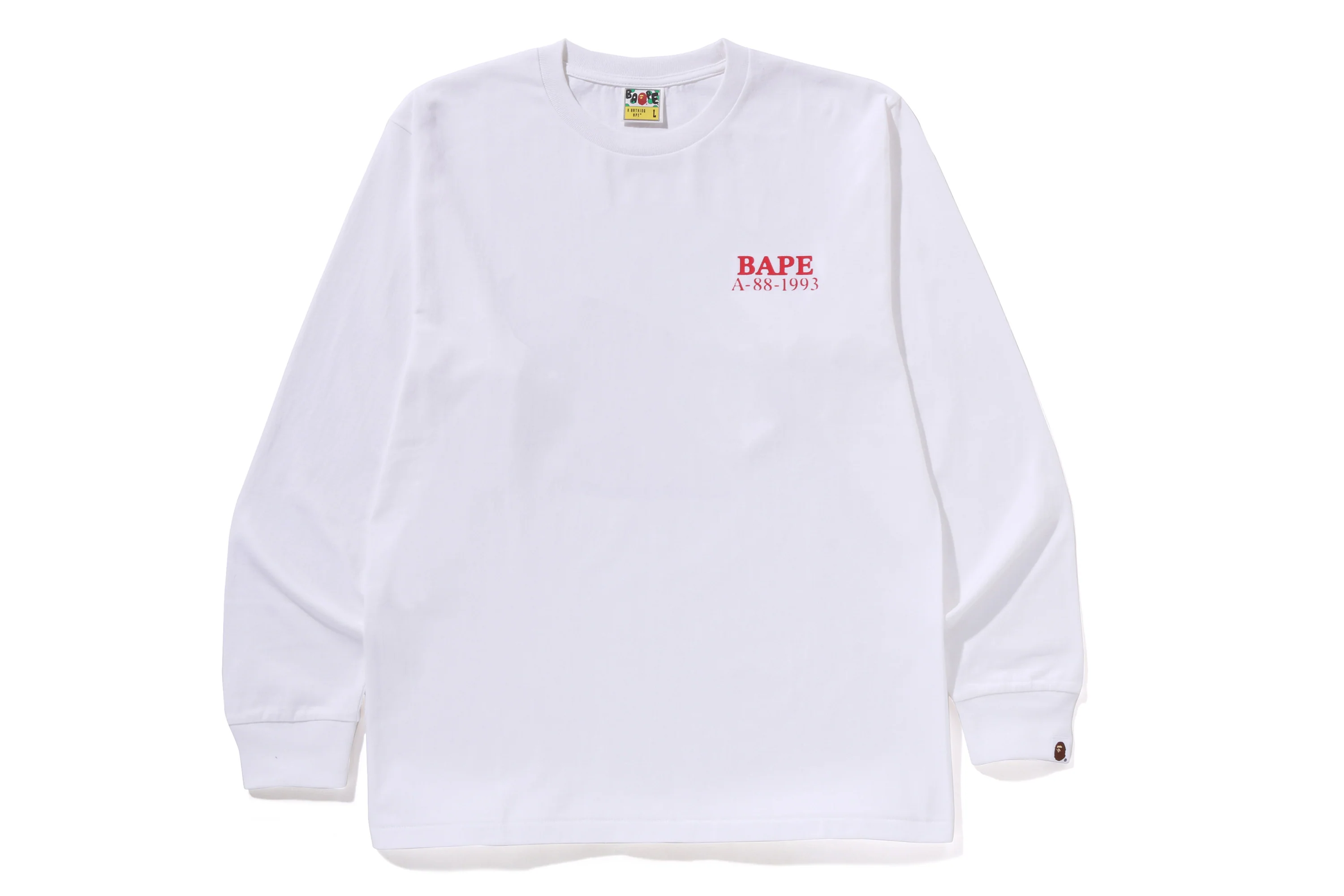 MOON APE HEAD OLD PHOTO L/S TEE - Image 5