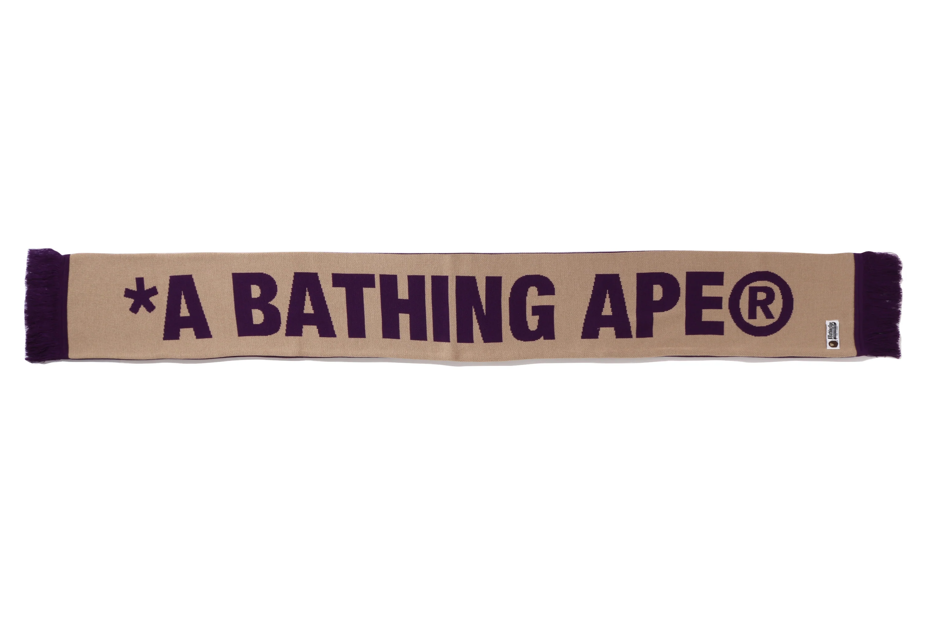 JACQUARD BAPE LOGO LONG SCARF - Image 6