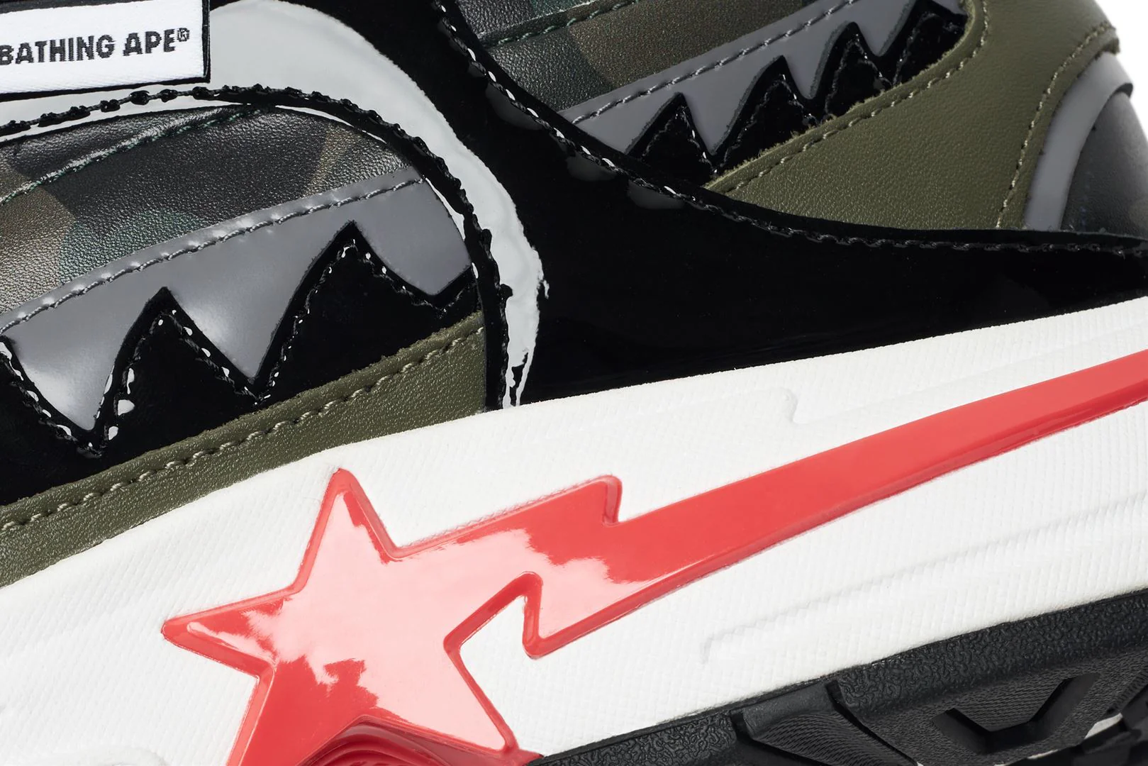 SHARK STA BAPE X ASSC MENS - Image 5