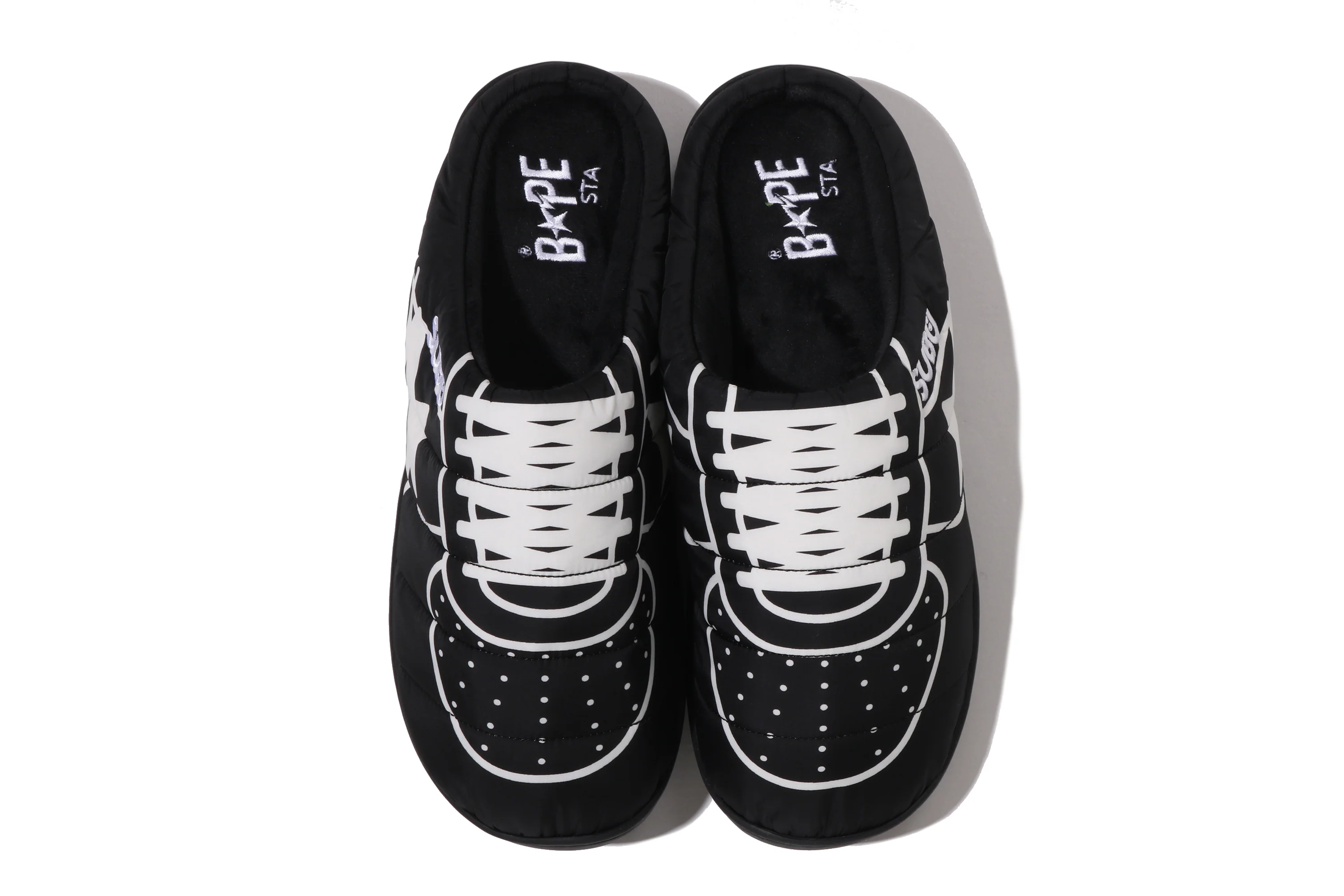 BAPE X SUBU - PUFFER SANDALS - Image 2