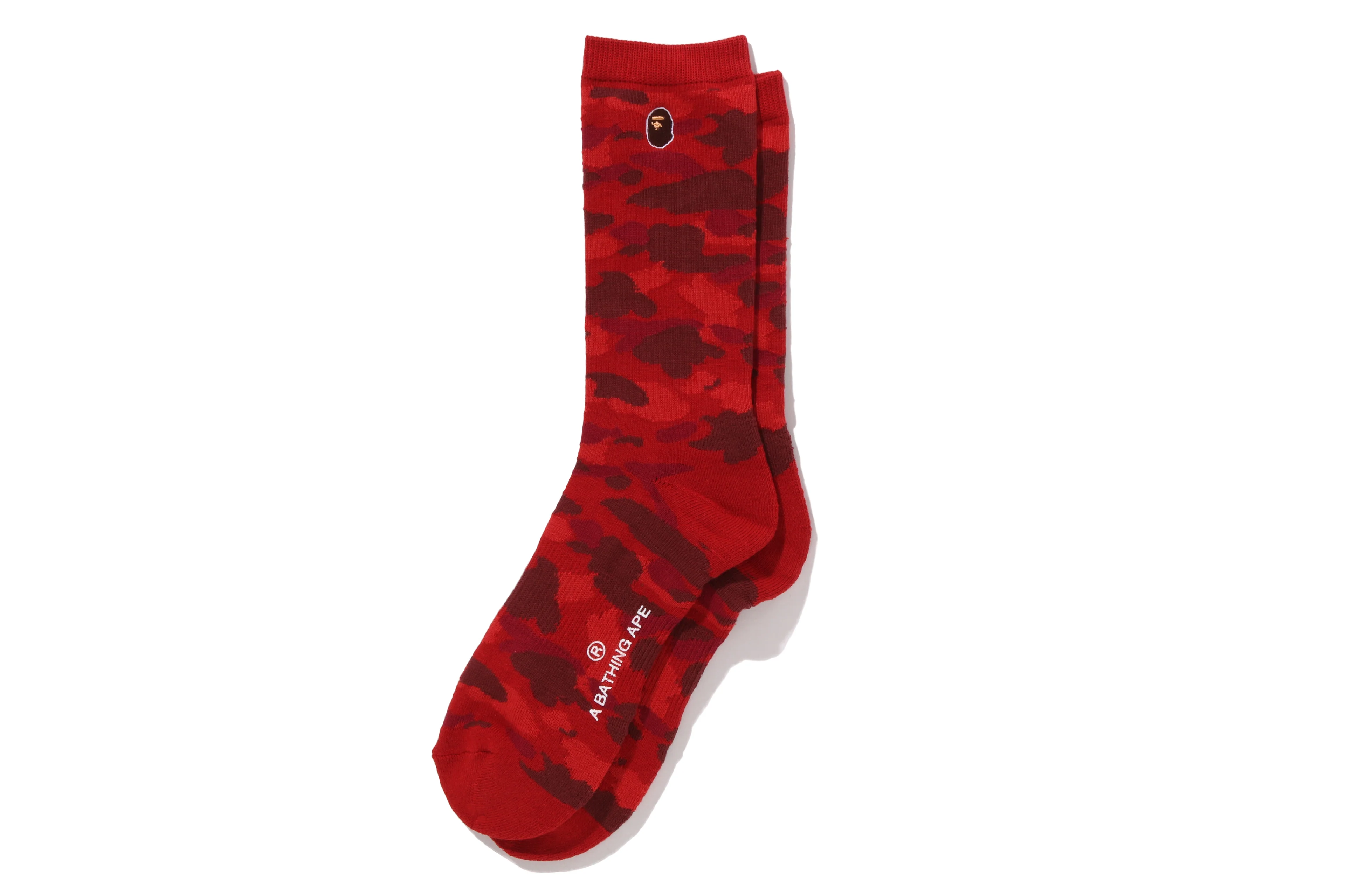 COLOR CAMO APE HEAD ONE POINT SOCKS MENS - Image 5