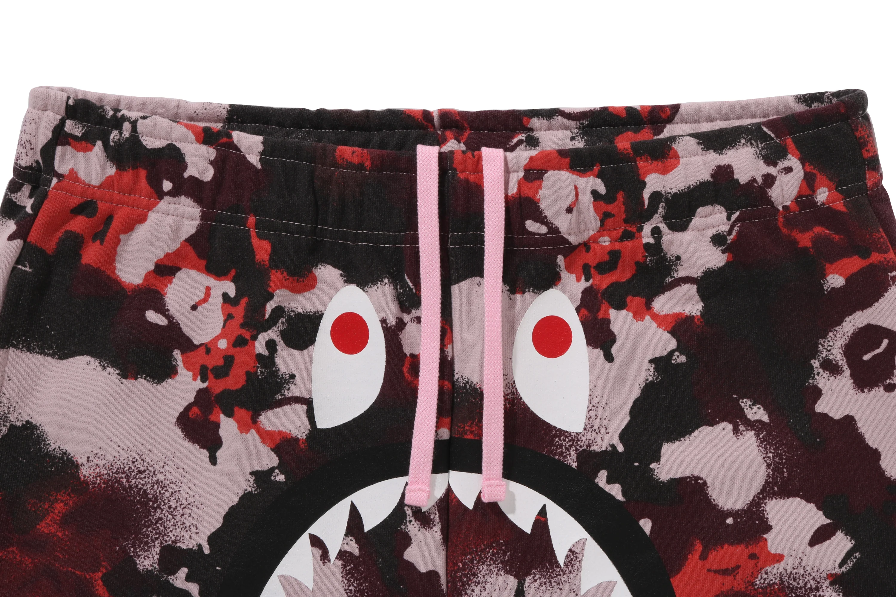 MAP CAMO REGULAR FIT SHARK SWEAT SHORTS - Image 9