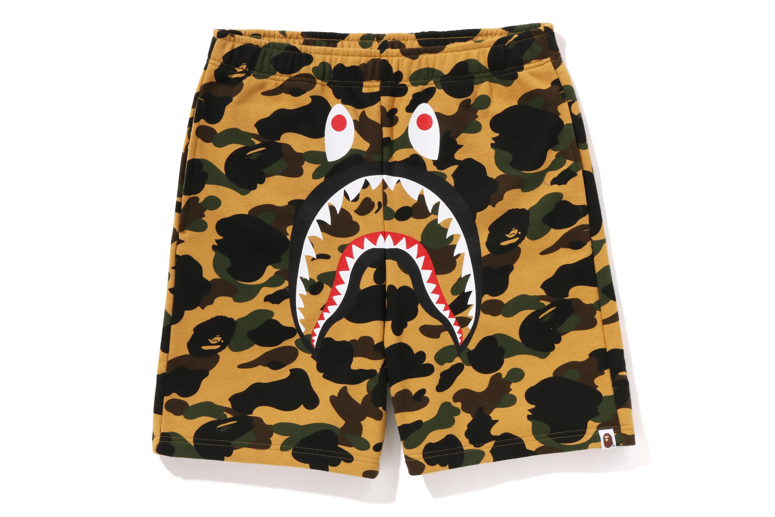1ST CAMO SHARK REGULAR FIT SWEAT SHORTS - Image 7