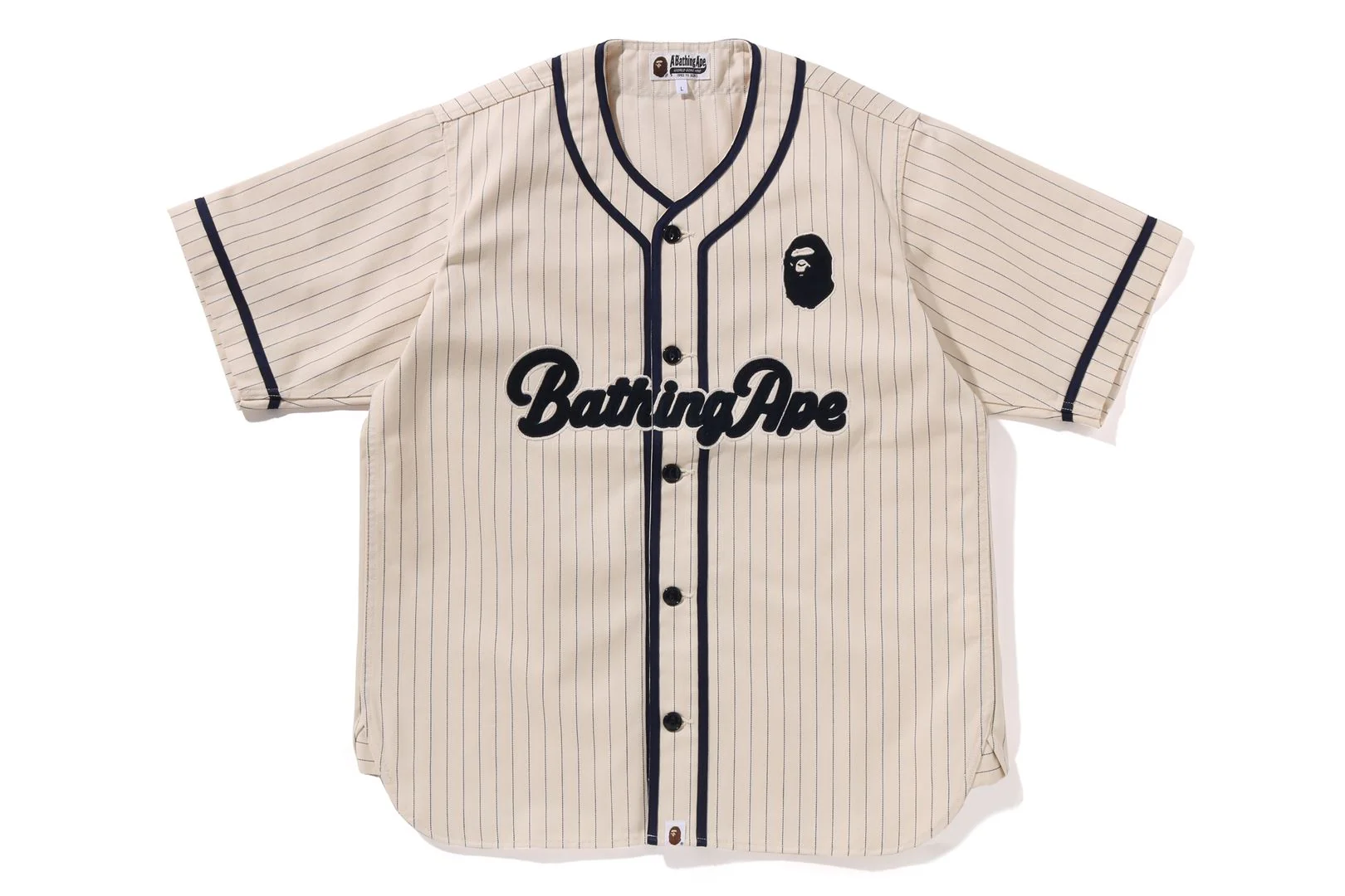A BATHING APE BASEBALL SHIRT MENS - Image 4