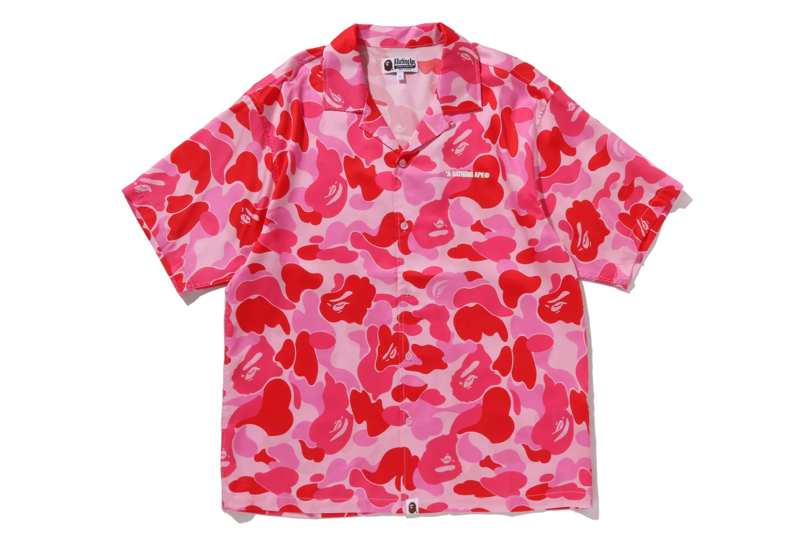 ABC CAMO OPEN COLLAR SS SHIRT - Image 3