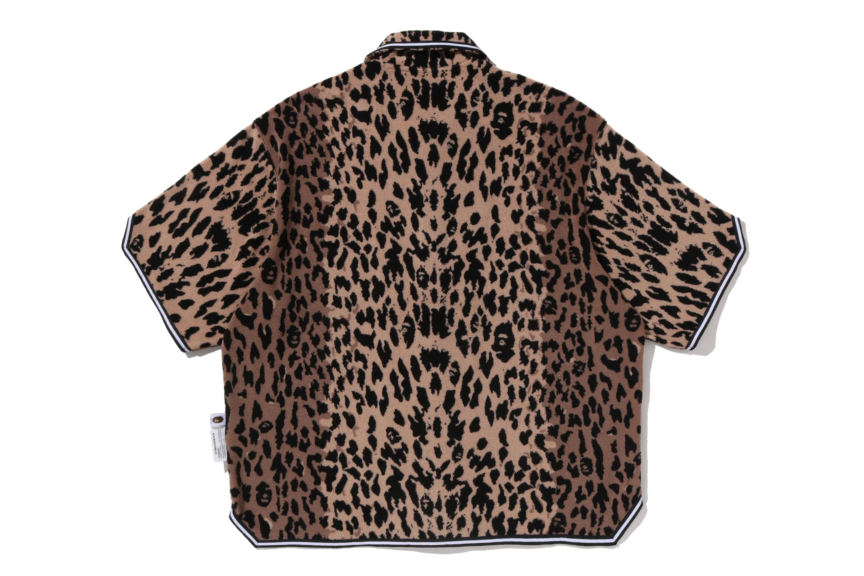 BAPE BY KAZUKI KURAISHI LEOPARD PATTERN SS SHIRT - Image 2