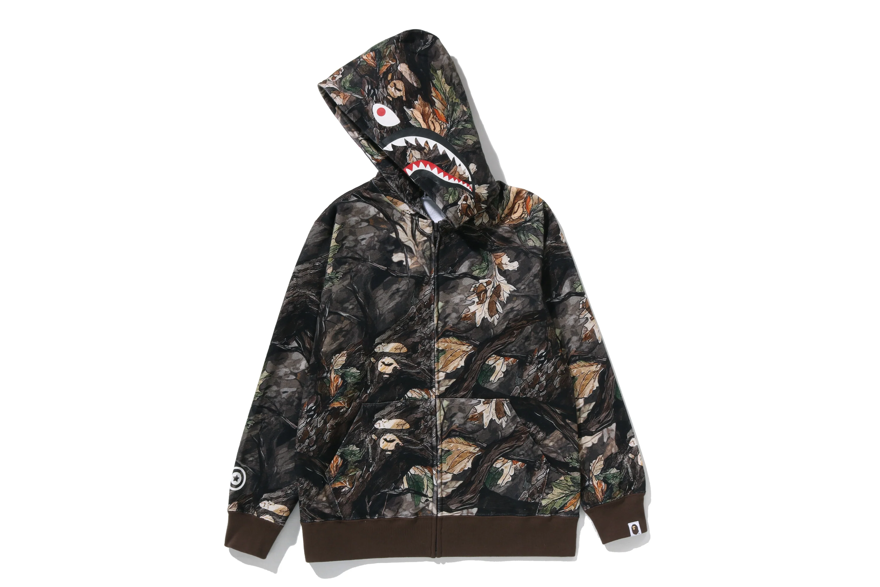 TREE EDGE CAMO SHARK ZIP HOODIE KIDS - Image 2