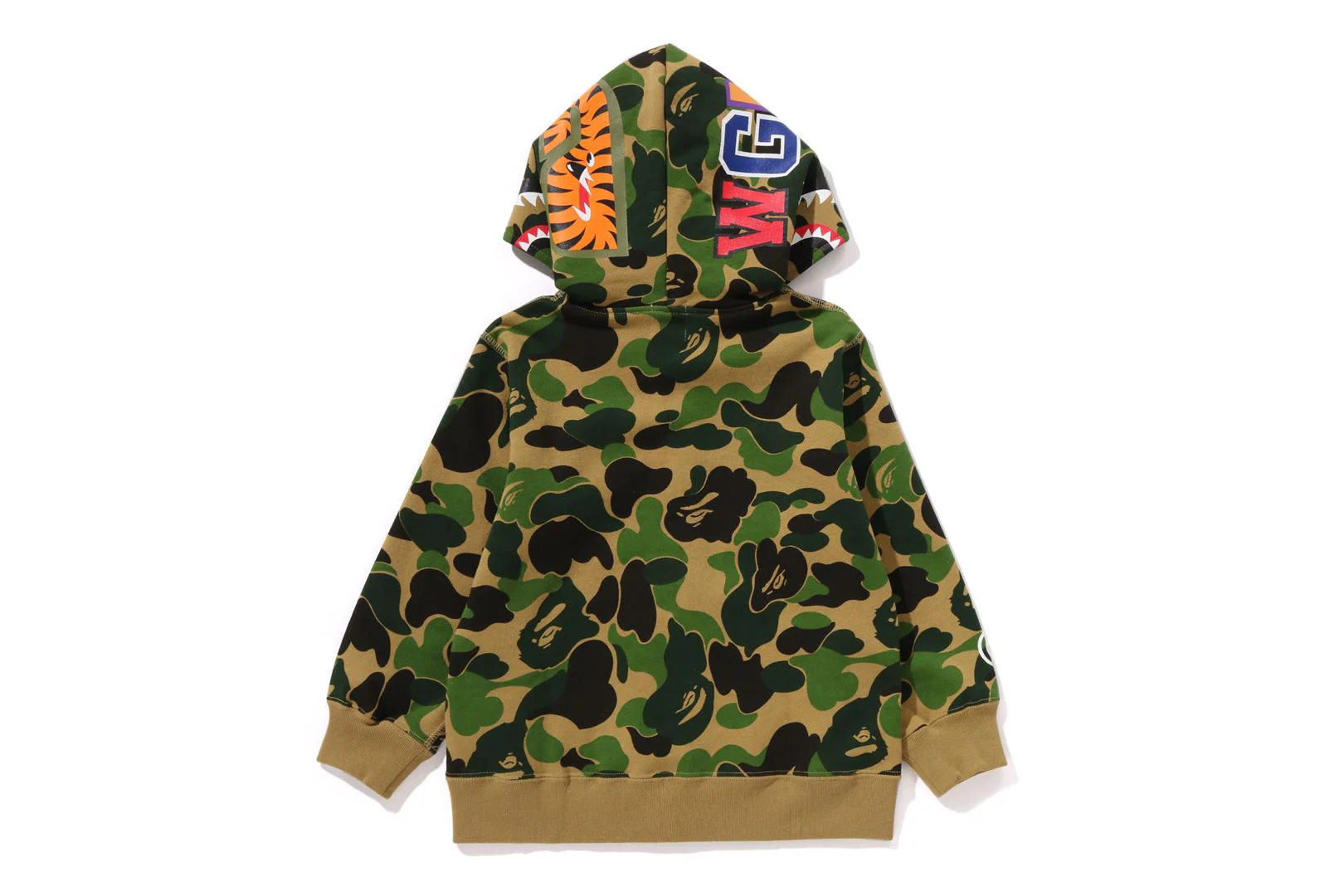 ABC CAMO SHARK ZIP HOODIE KIDS - Image 6