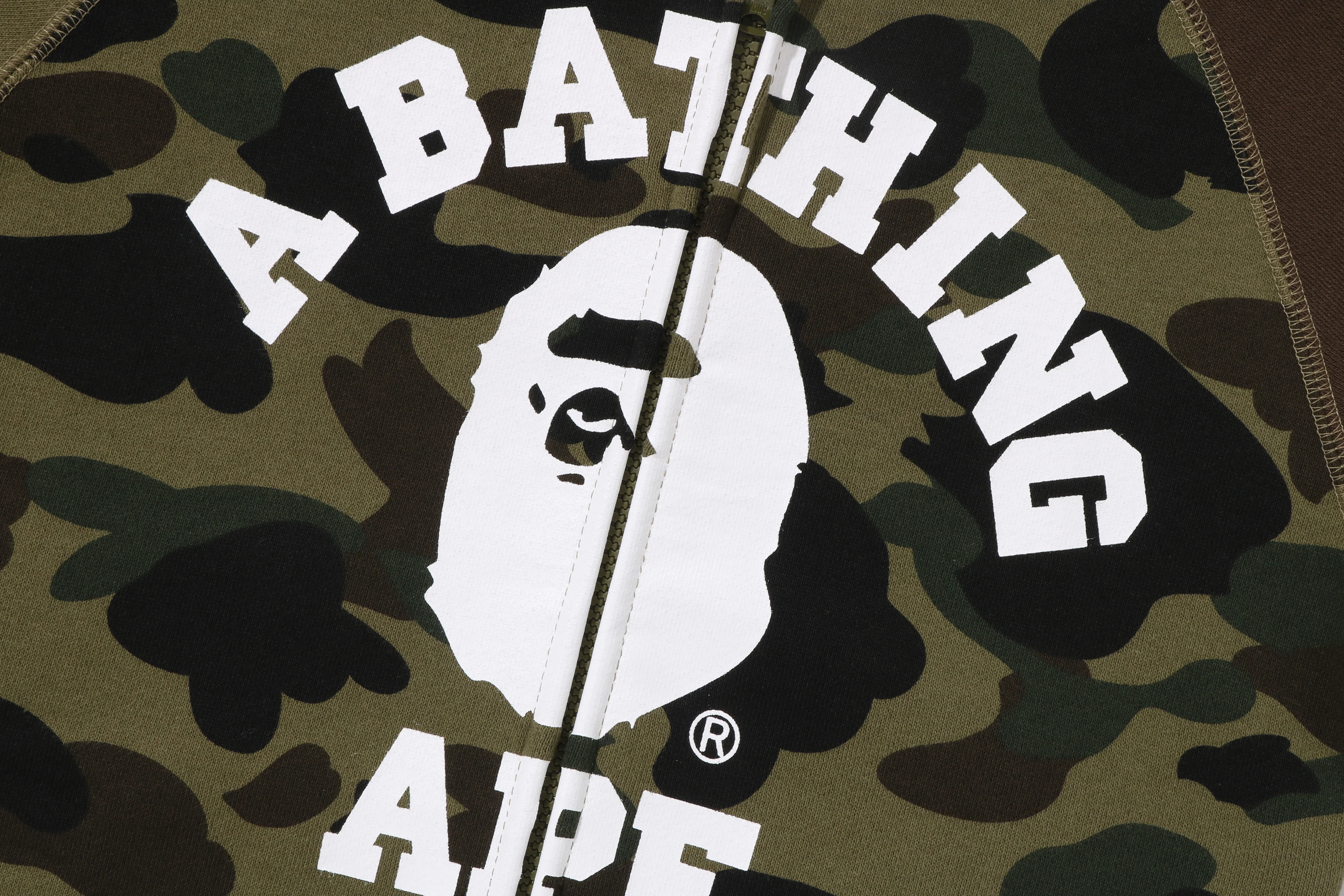 1ST CAMO CRAZY COLLEGE ZIP HOODIE KIDS - Image 3