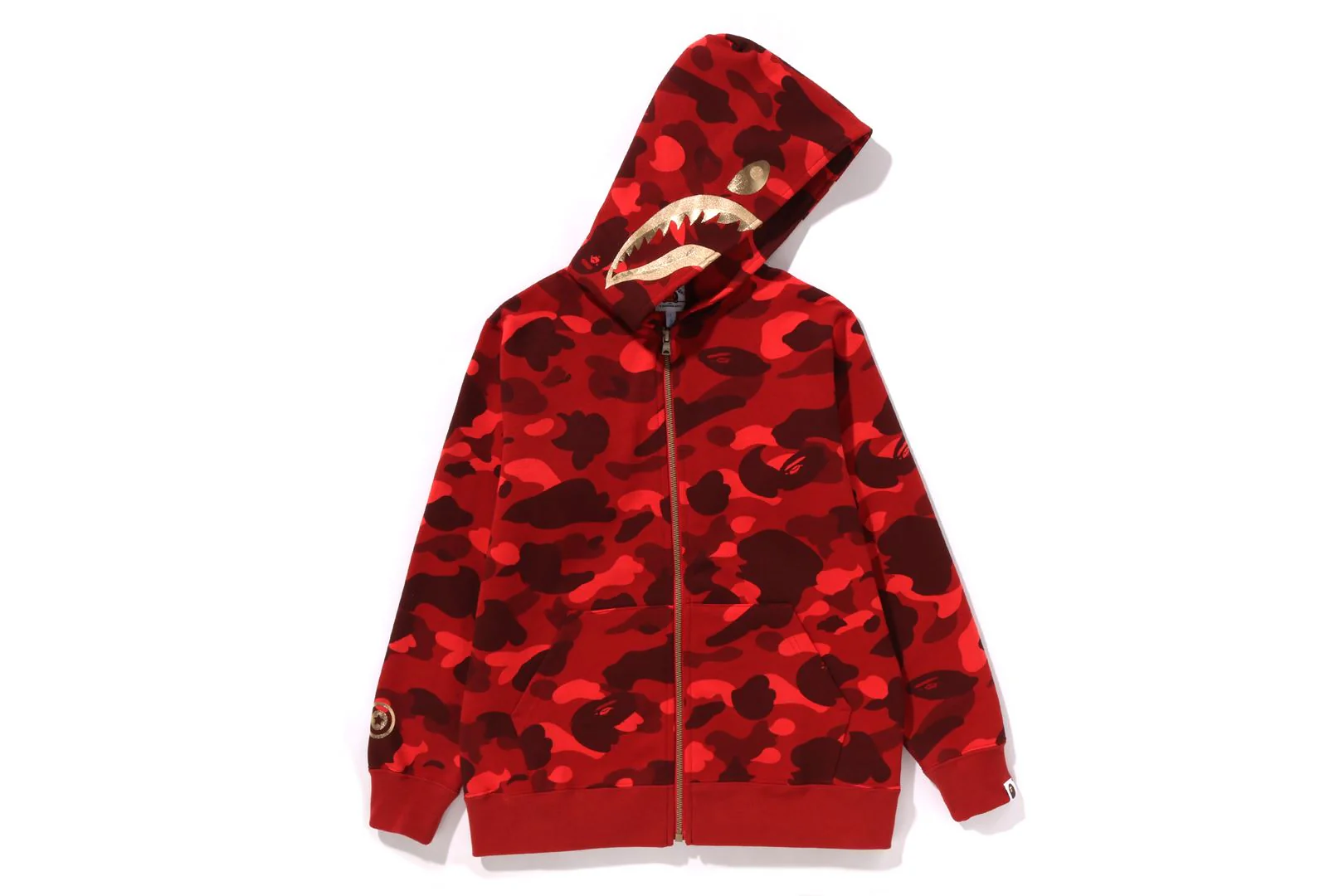 COLOR CAMO SHARK ZIP HOODIE JUNIOR - Image 9