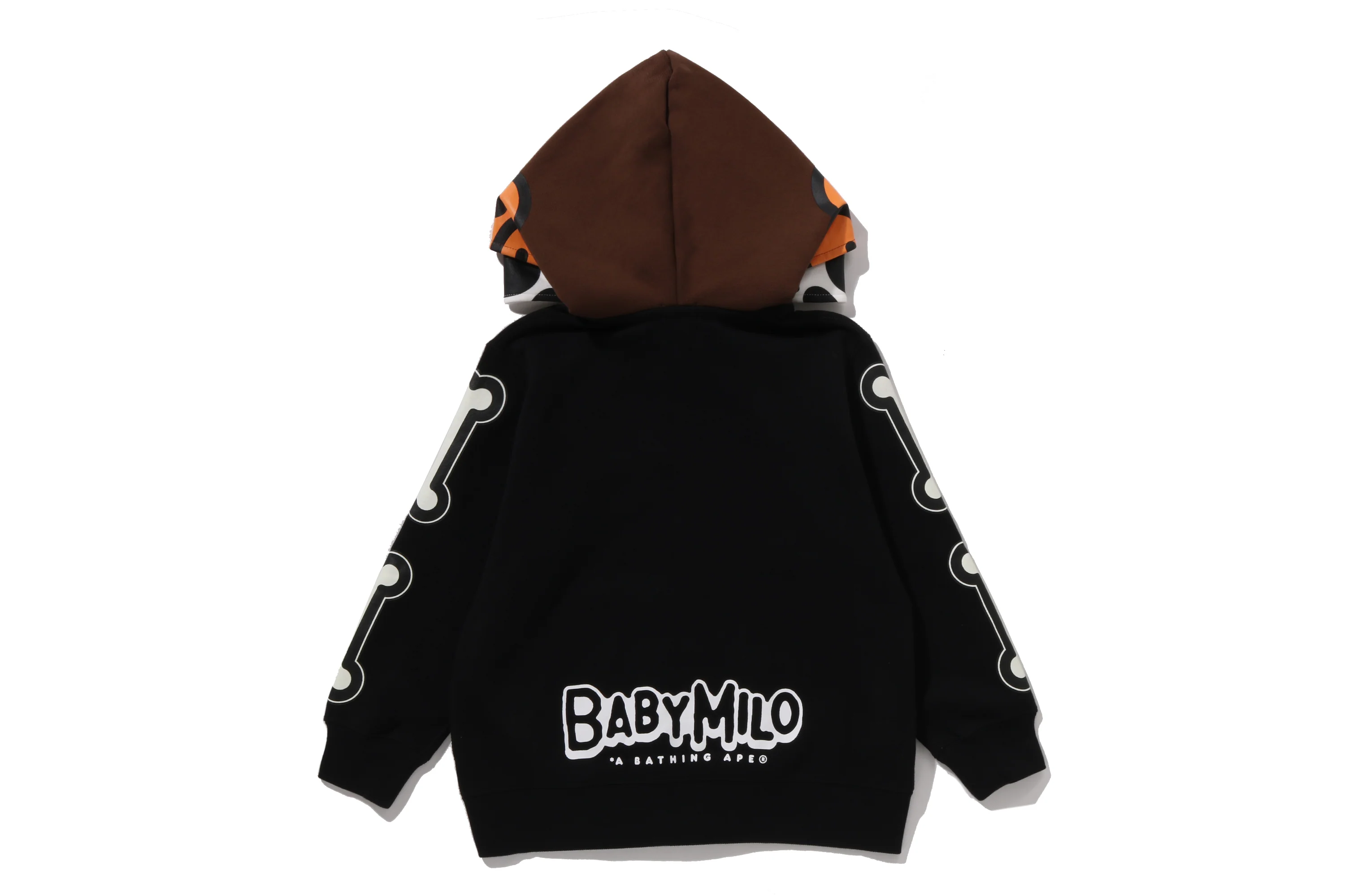BABY MILO SKULL ZIP DOUBLE HOODIE KIDS - Image 4