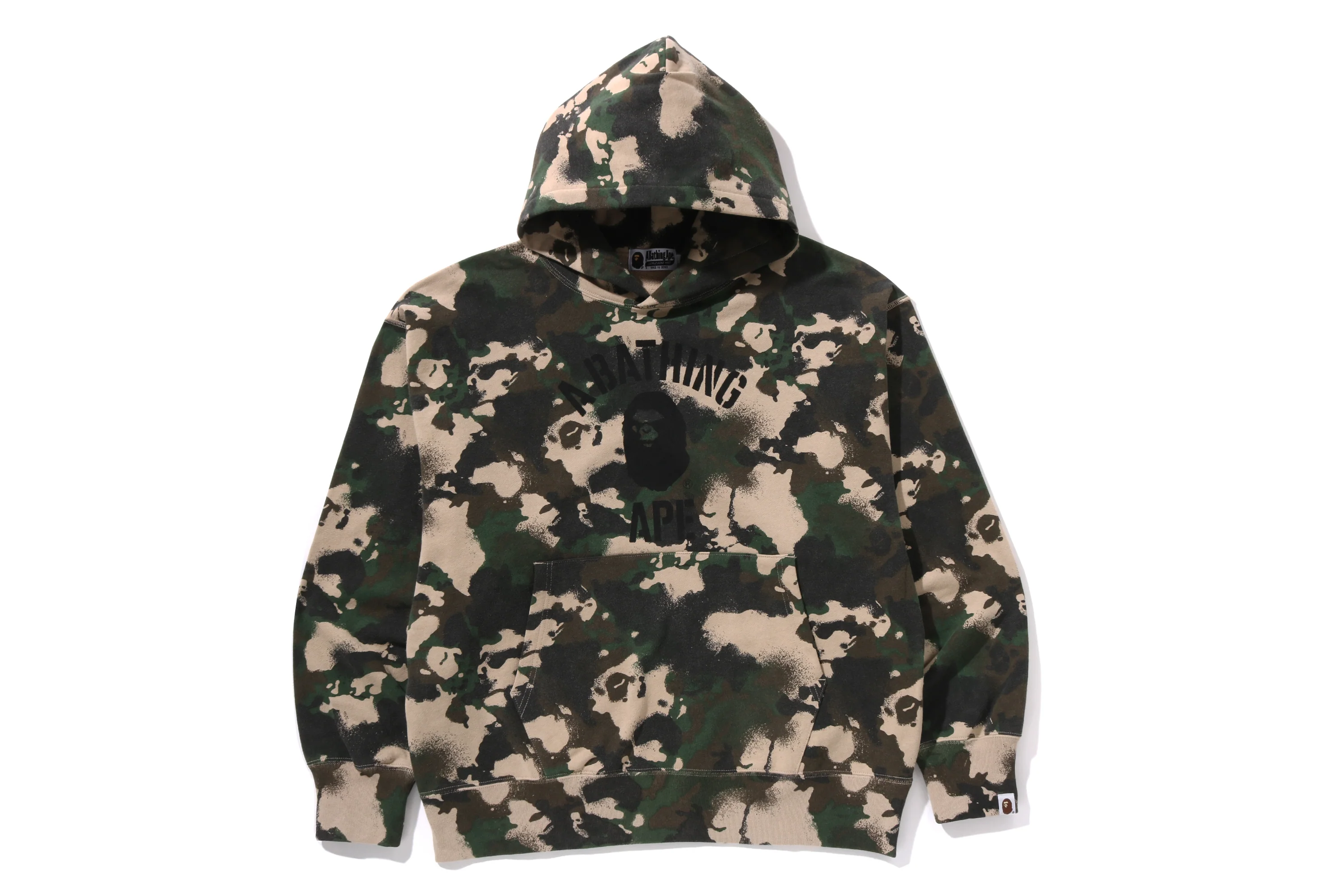 MAP CAMO RELAXED FIT PULLOVER HOODIE
