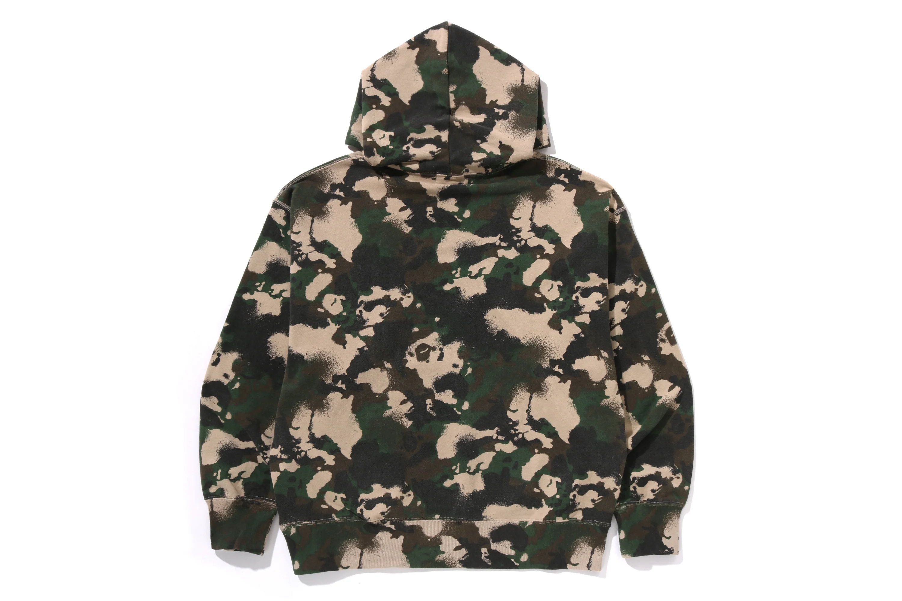 MAP CAMO RELAXED FIT PULLOVER HOODIE - Image 2