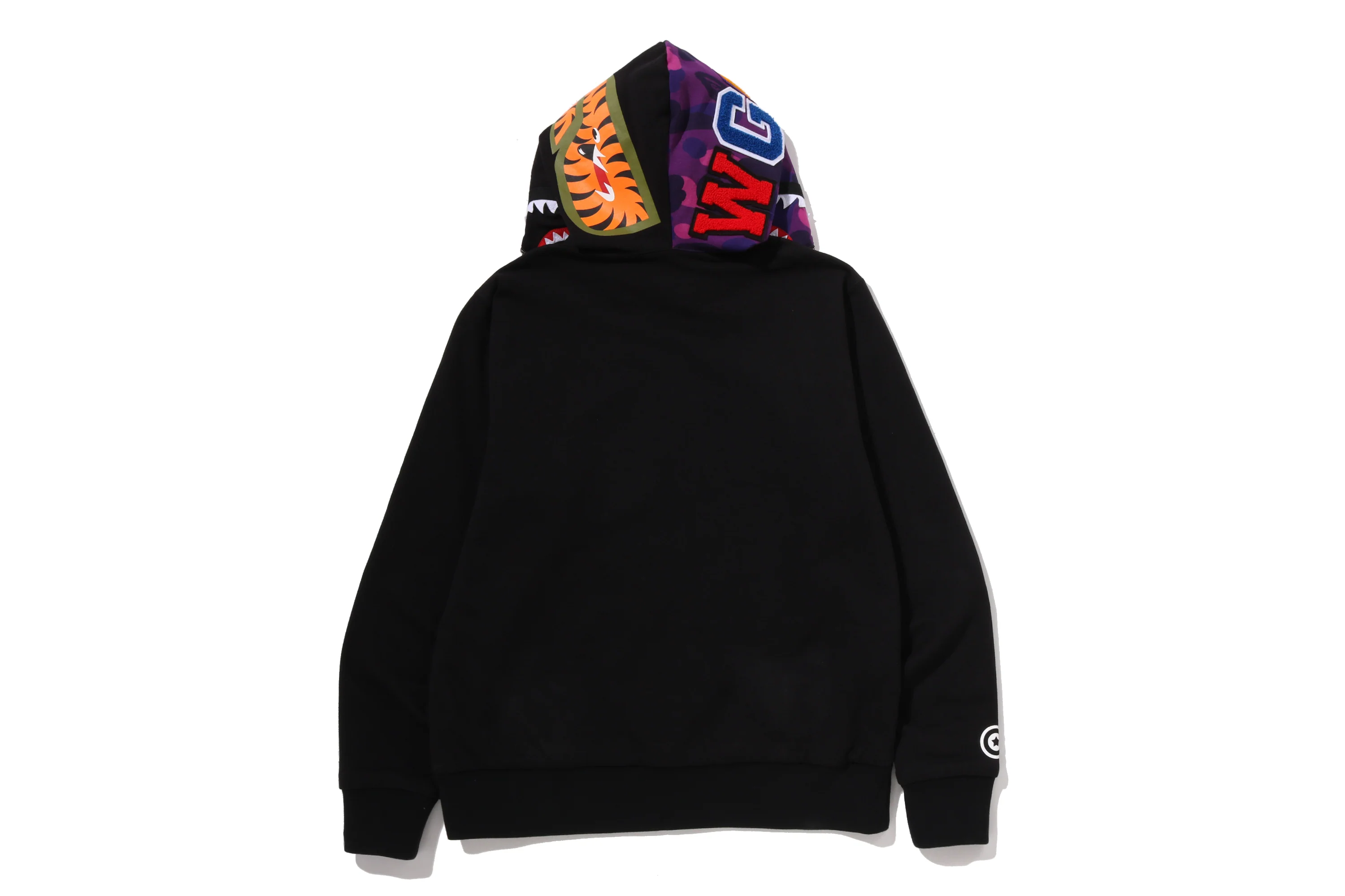 COLOR CAMO REVERSIBLE SHARK FULL ZIP HOODIE - Image 17