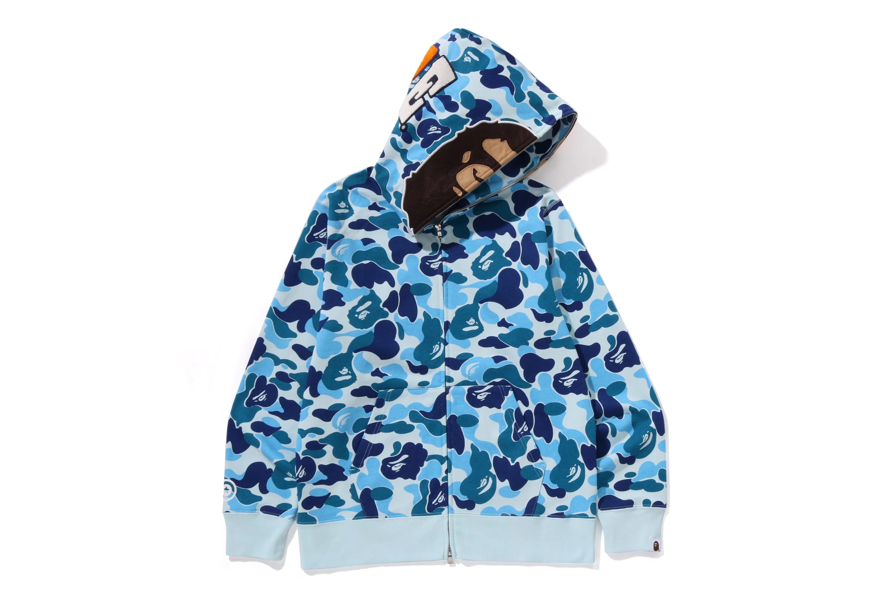 ABC CAMO 2ND APE FULL ZIP HOODIE - Image 2