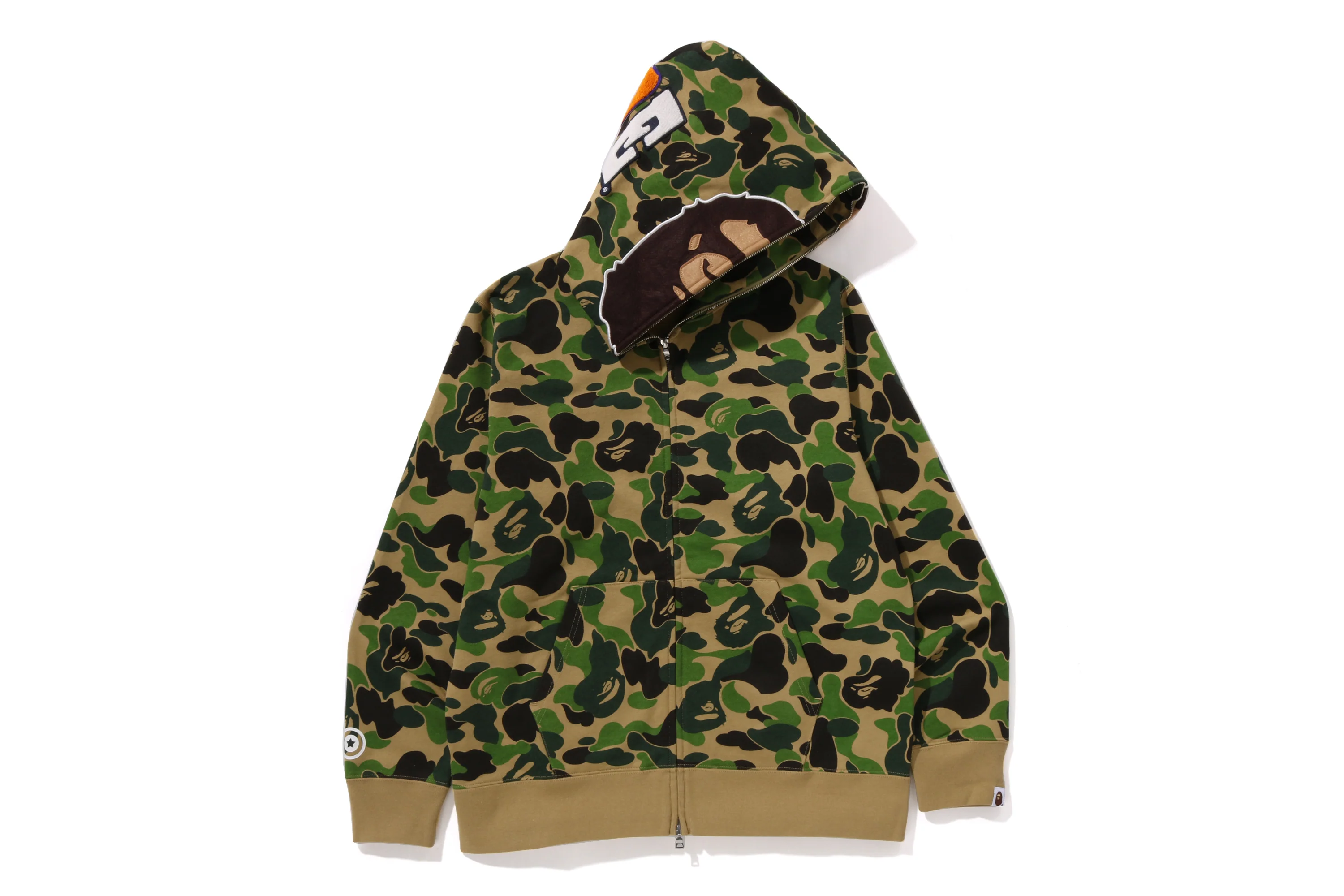 ABC CAMO 2ND APE FULL ZIP HOODIE - Image 6