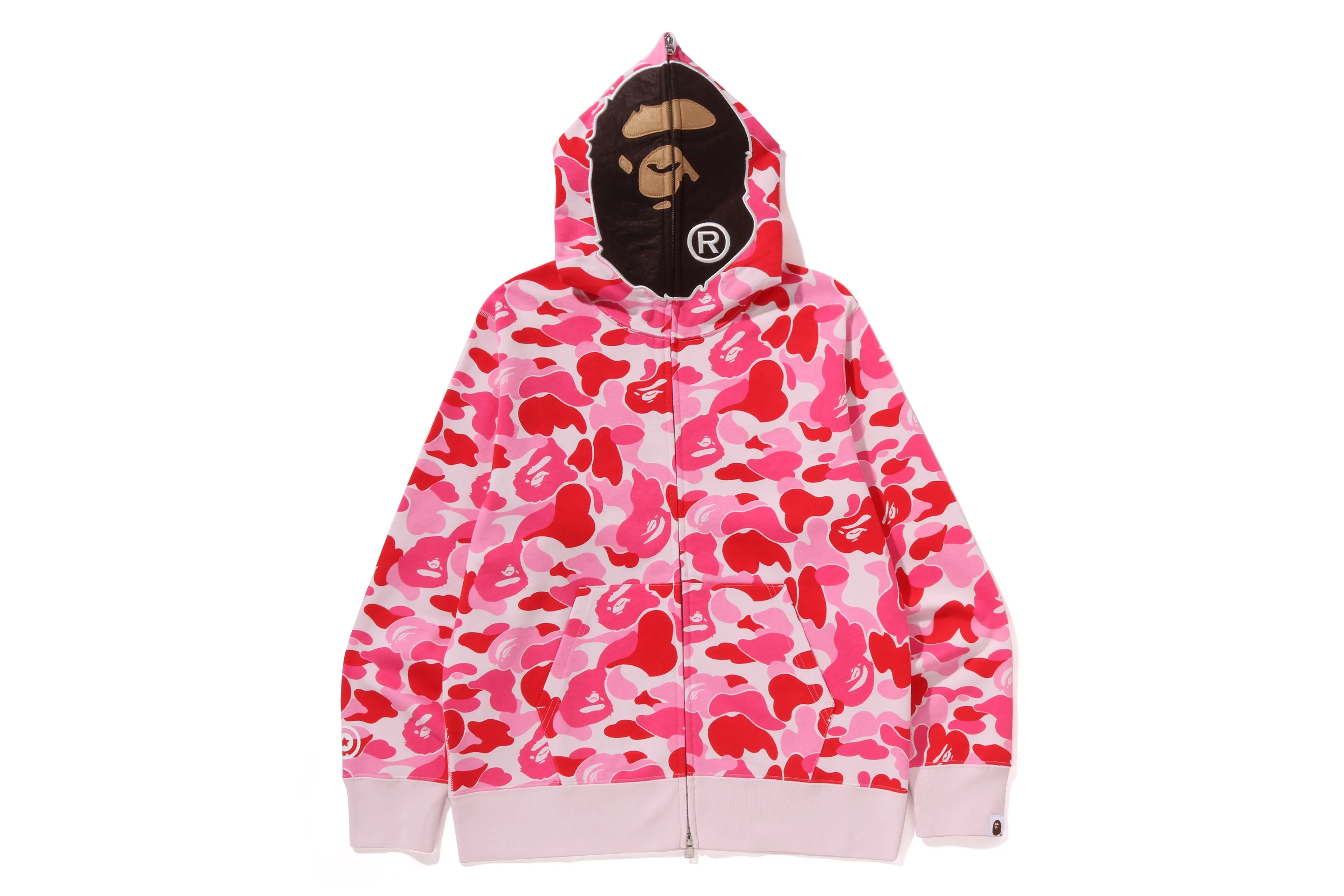 ABC CAMO 2ND APE FULL ZIP HOODIE - Image 9