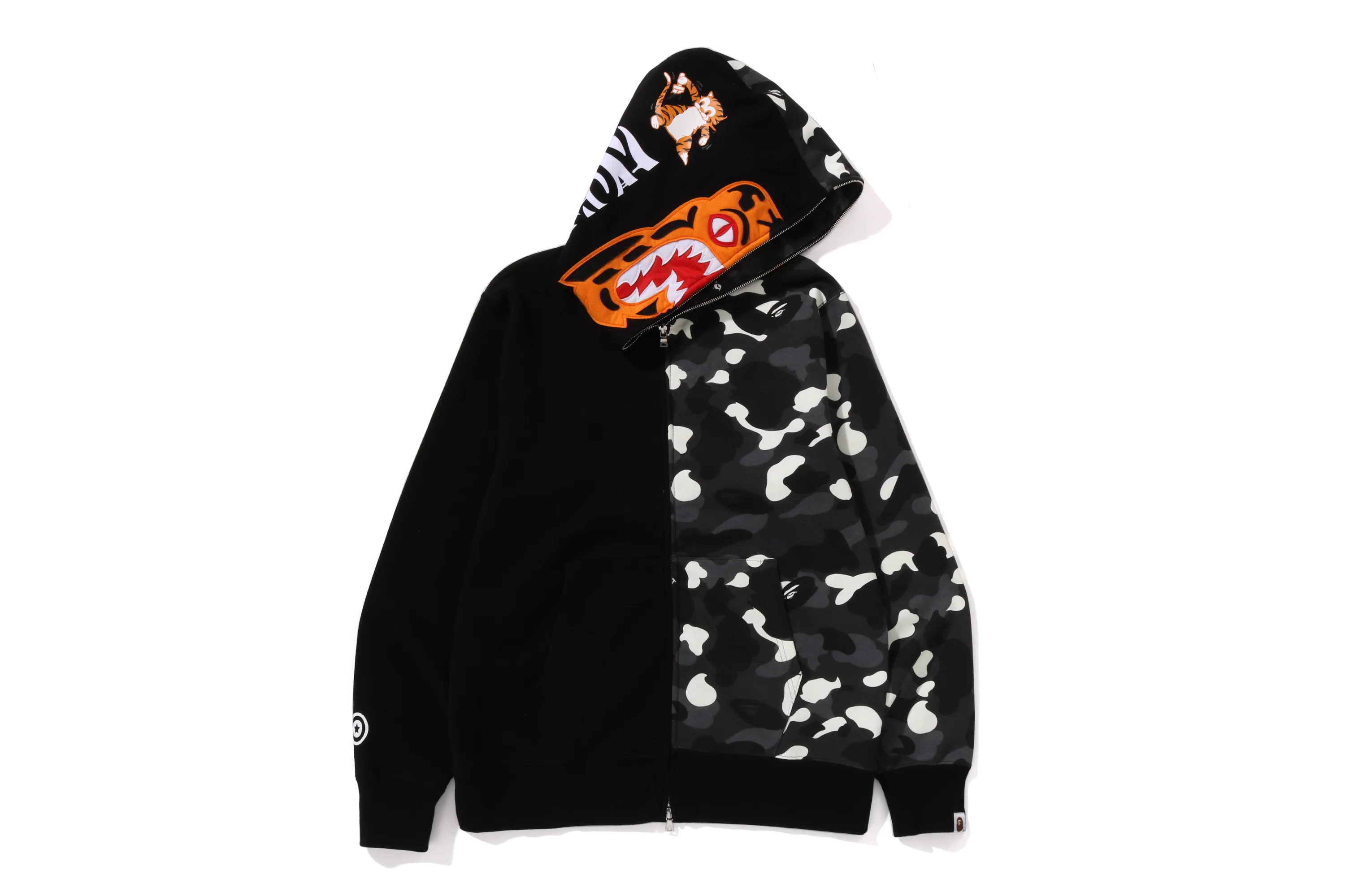 CITY CAMO TIGER SHARK FULL ZIP HOODIE - Image 2