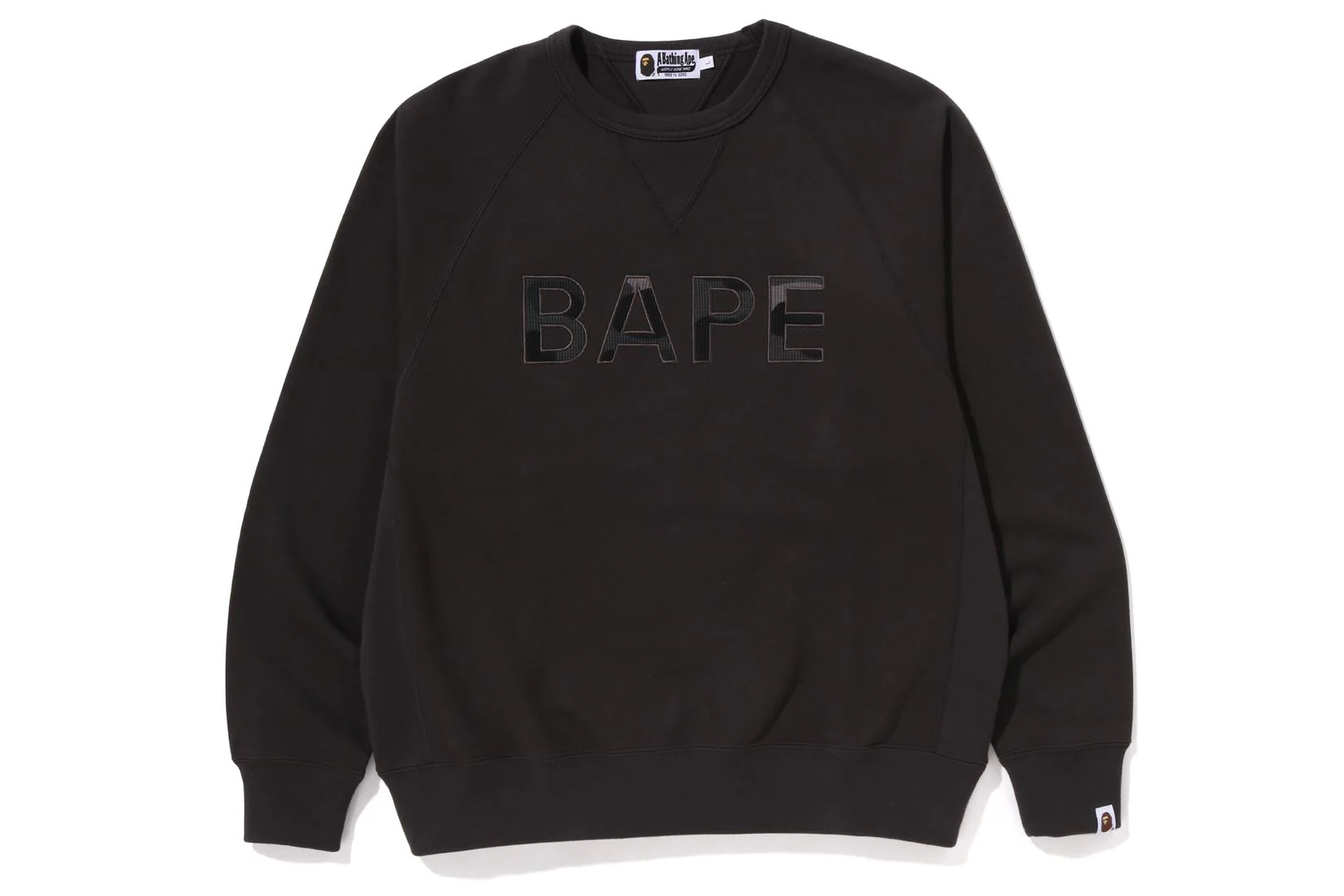 BAPE PATCH RELAXED FIT CREWNECK MENS - Image 4