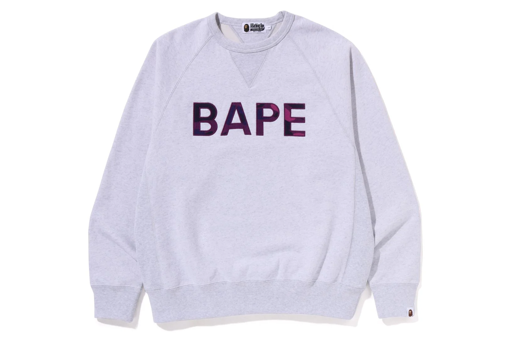 BAPE PATCH RELAXED FIT CREWNECK MENS - Image 7