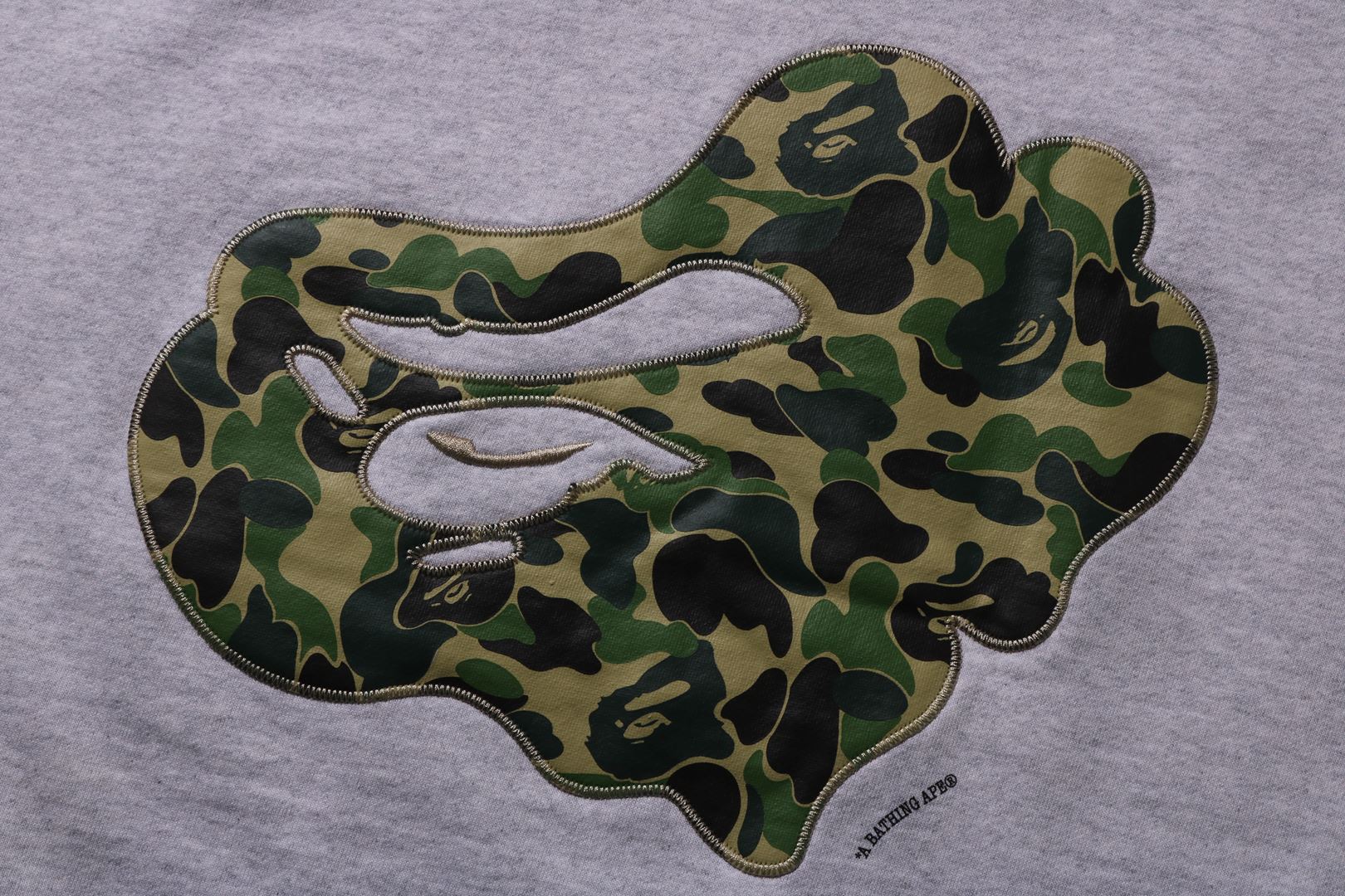 ABC CAMO PATCH LOOSE FIT CREWNECK MENS - Image 5
